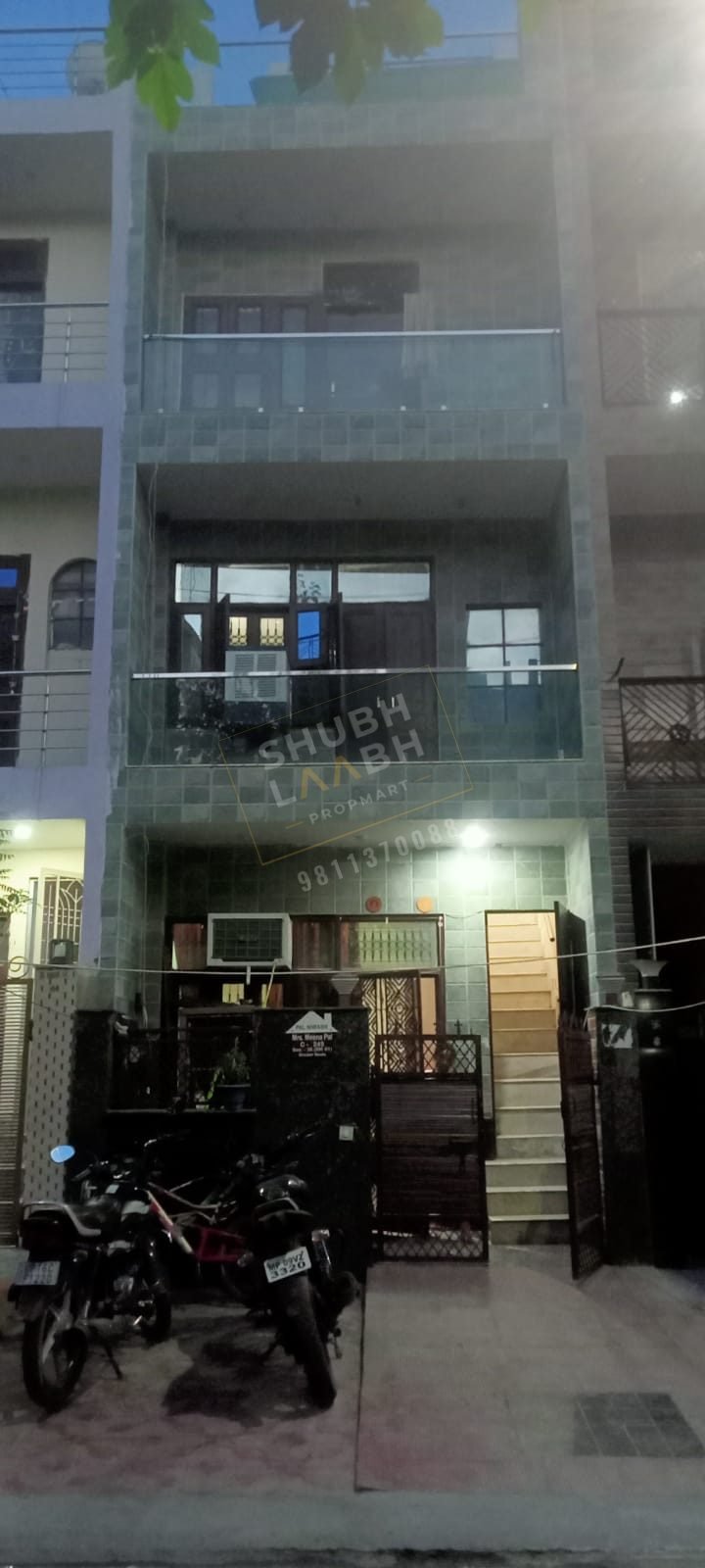 2 BHK independent house in Sector 36, Greater Noida — 40 sq m plot, 3-storey