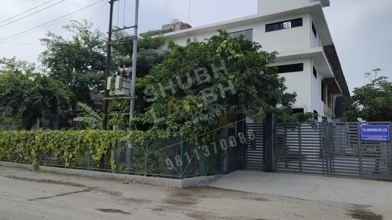 2,010 sq m industrial building in UPSIDA Site 5, Surajpur, Greater Noida — 35,500 sq ft covered, 18 m road