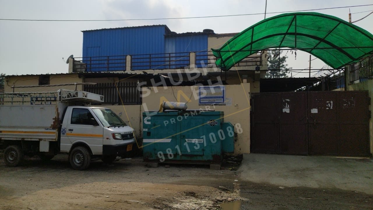 465 sq m factory with shed in UPSIDA Site 5, Surajpur, Greater Noida — 12 m road