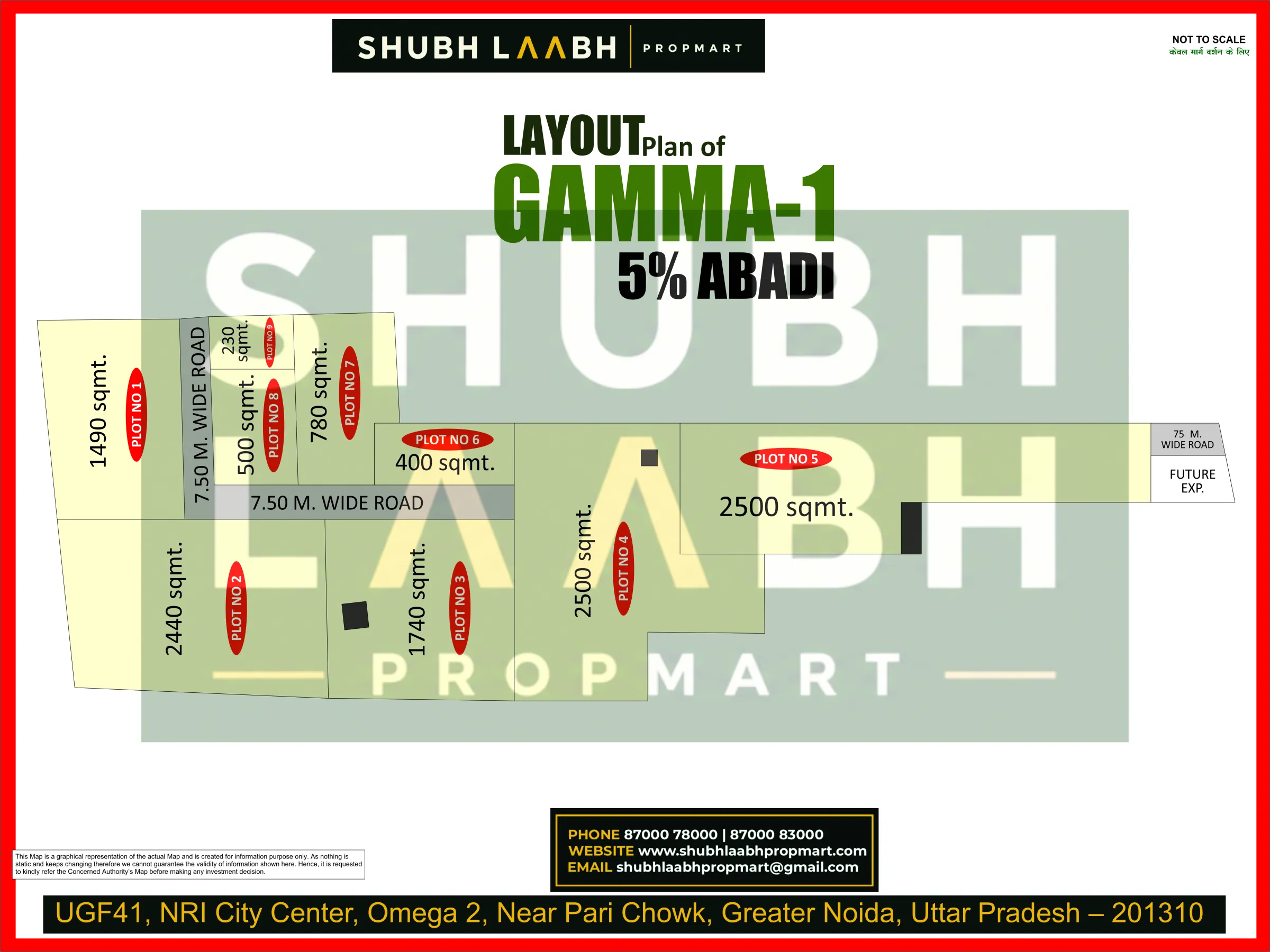Abadi at Gamma-1 — Greater Noida village abadi plan