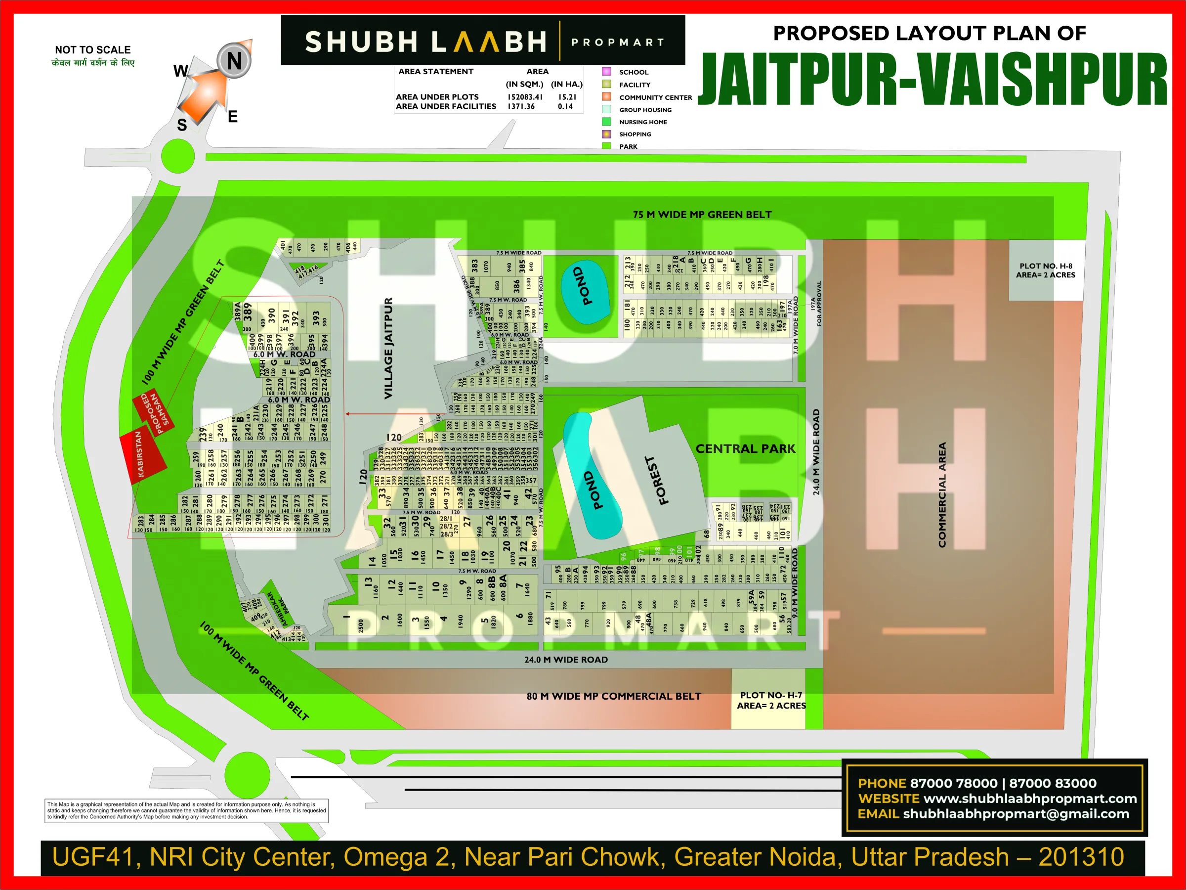 Abadi Village Jaitpur-Vaishpur — Greater Noida village abadi plan