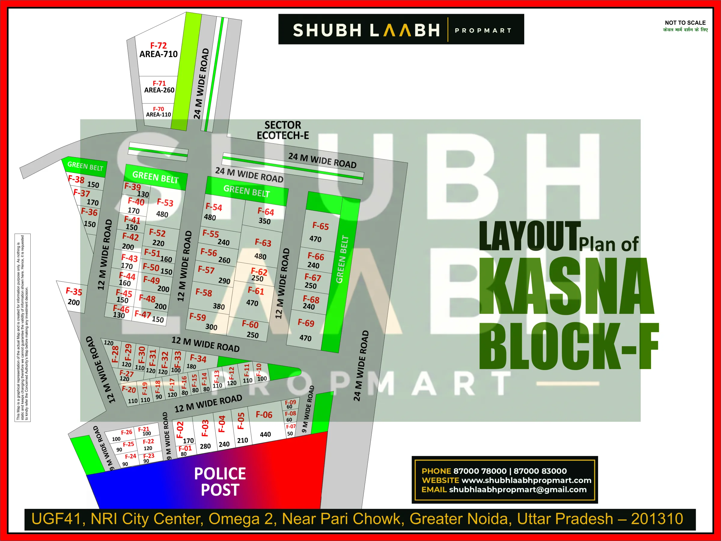 Abadi Village Kasna Pocket-F — Greater Noida village abadi plan