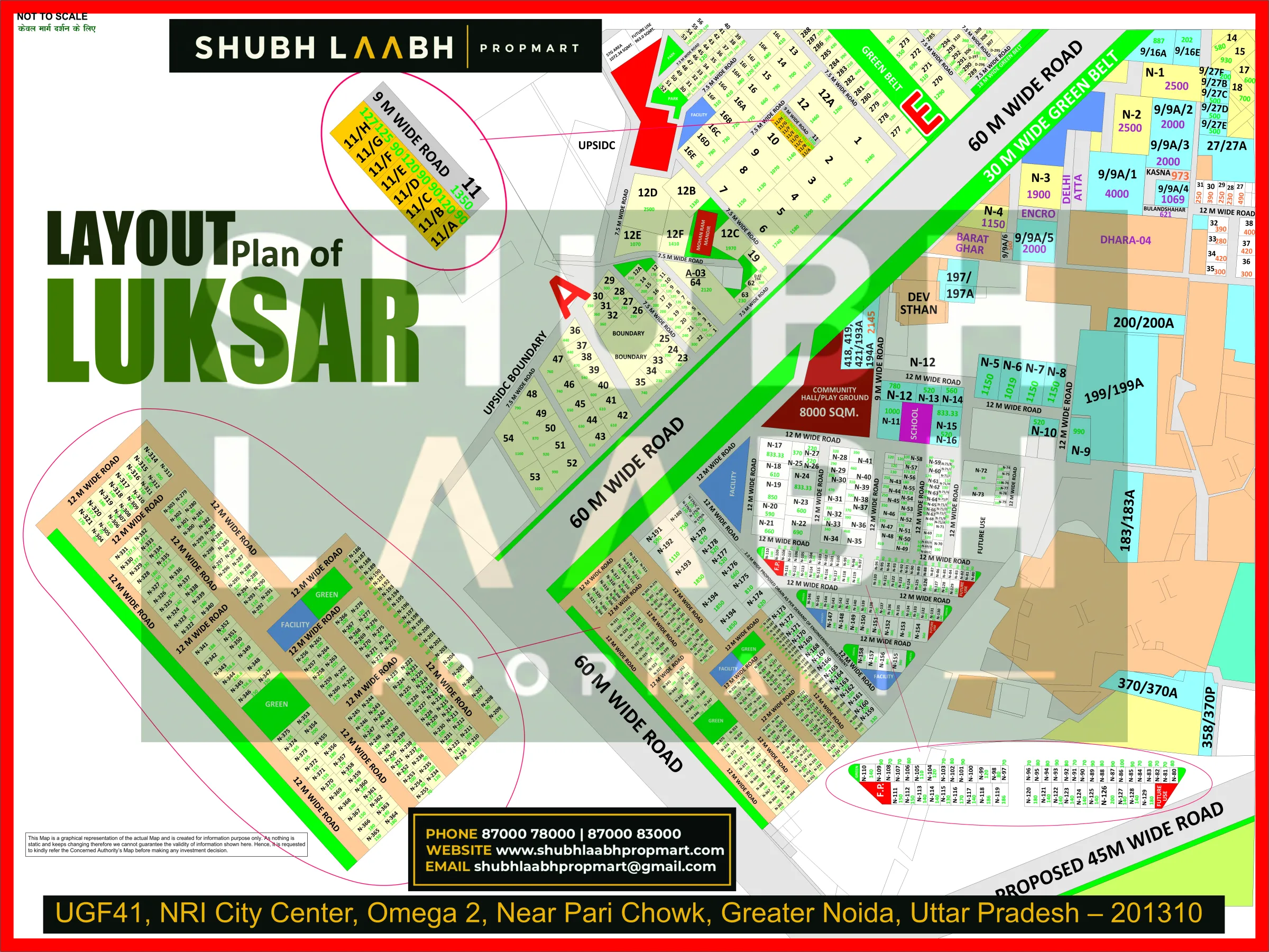 Abadi Village Luksar — Greater Noida village abadi plan
