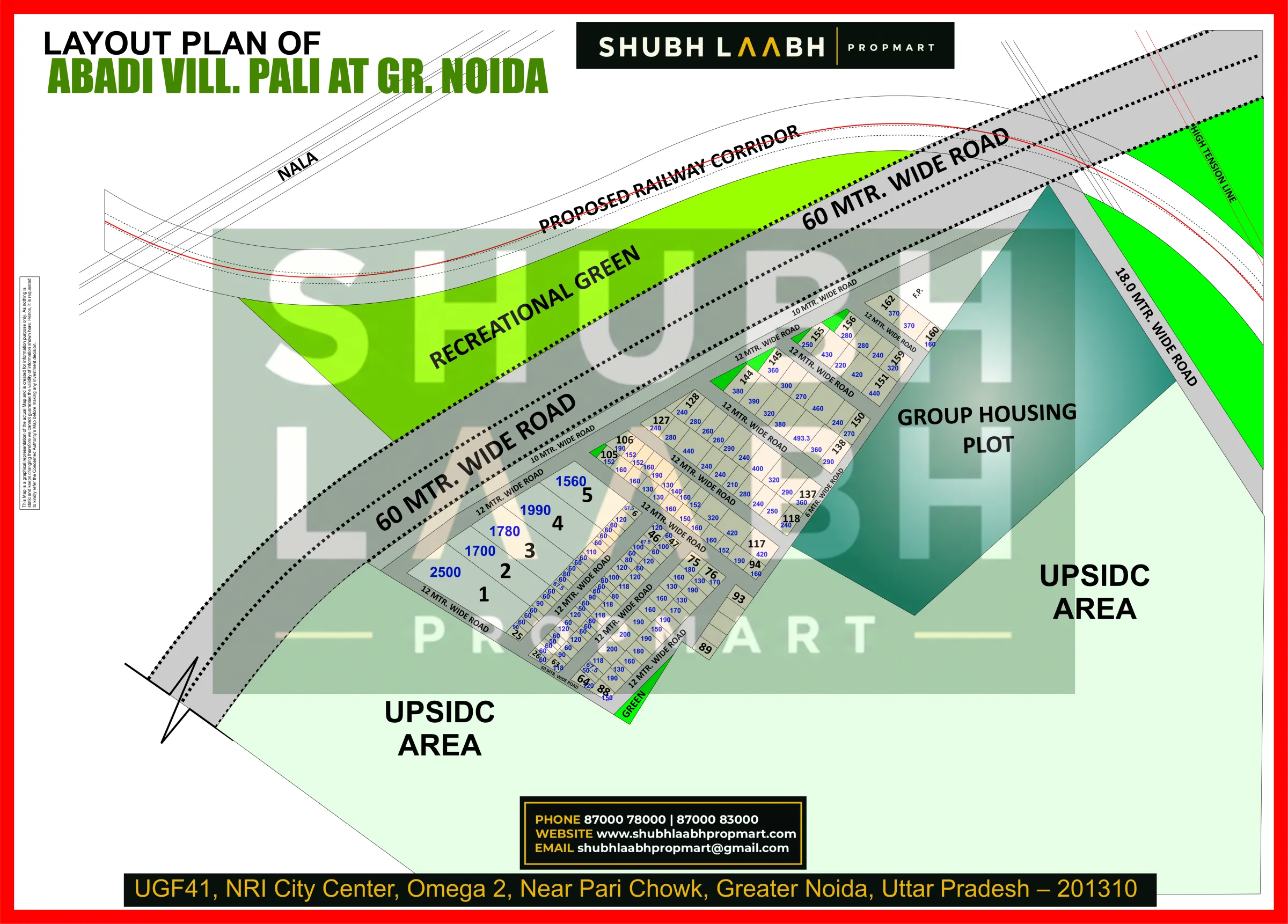Abadi Village Pali — Greater Noida village abadi plan