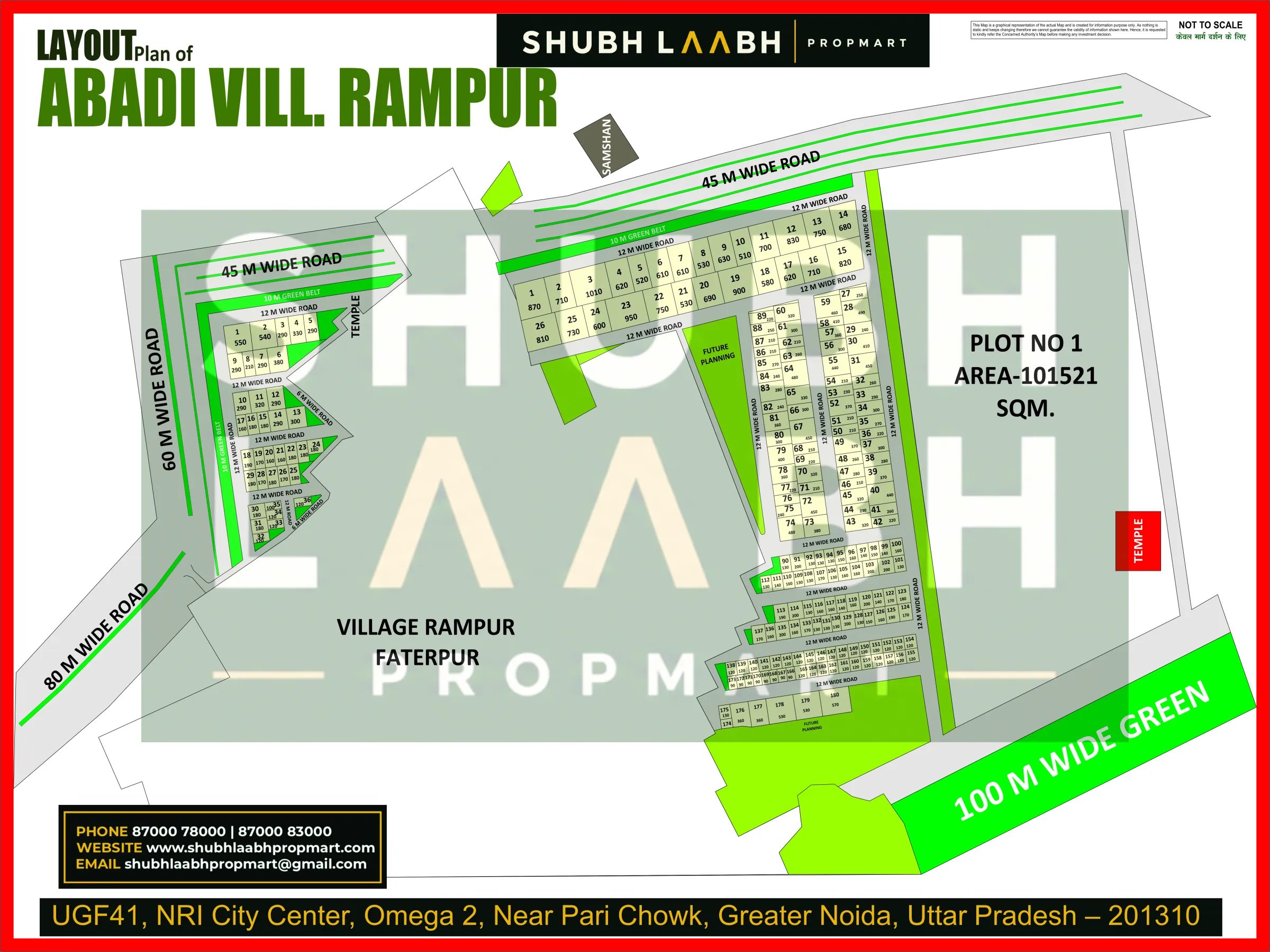 Abadi Village Pampur — Greater Noida village abadi plan