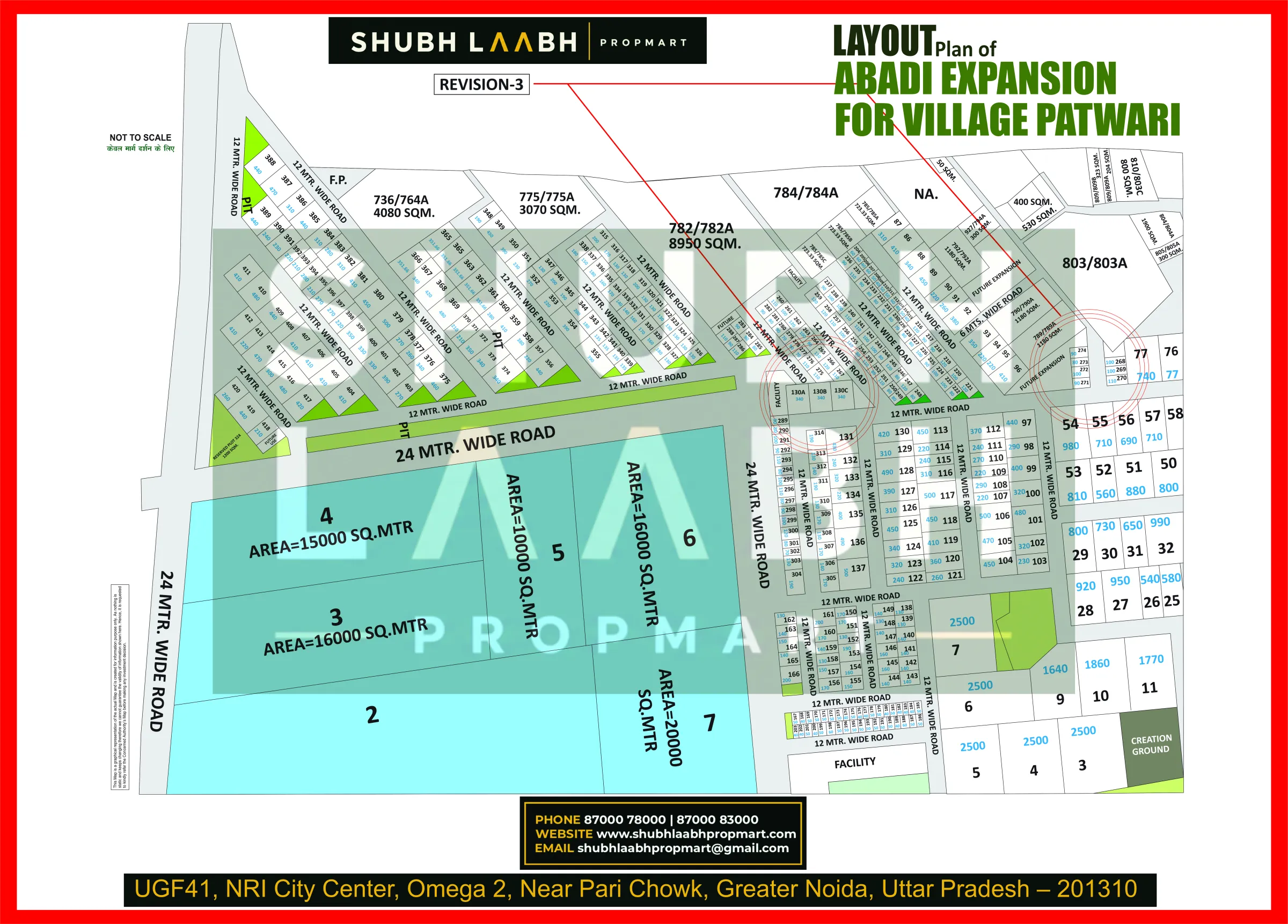 Abadi Village Patwari — Greater Noida village abadi plan