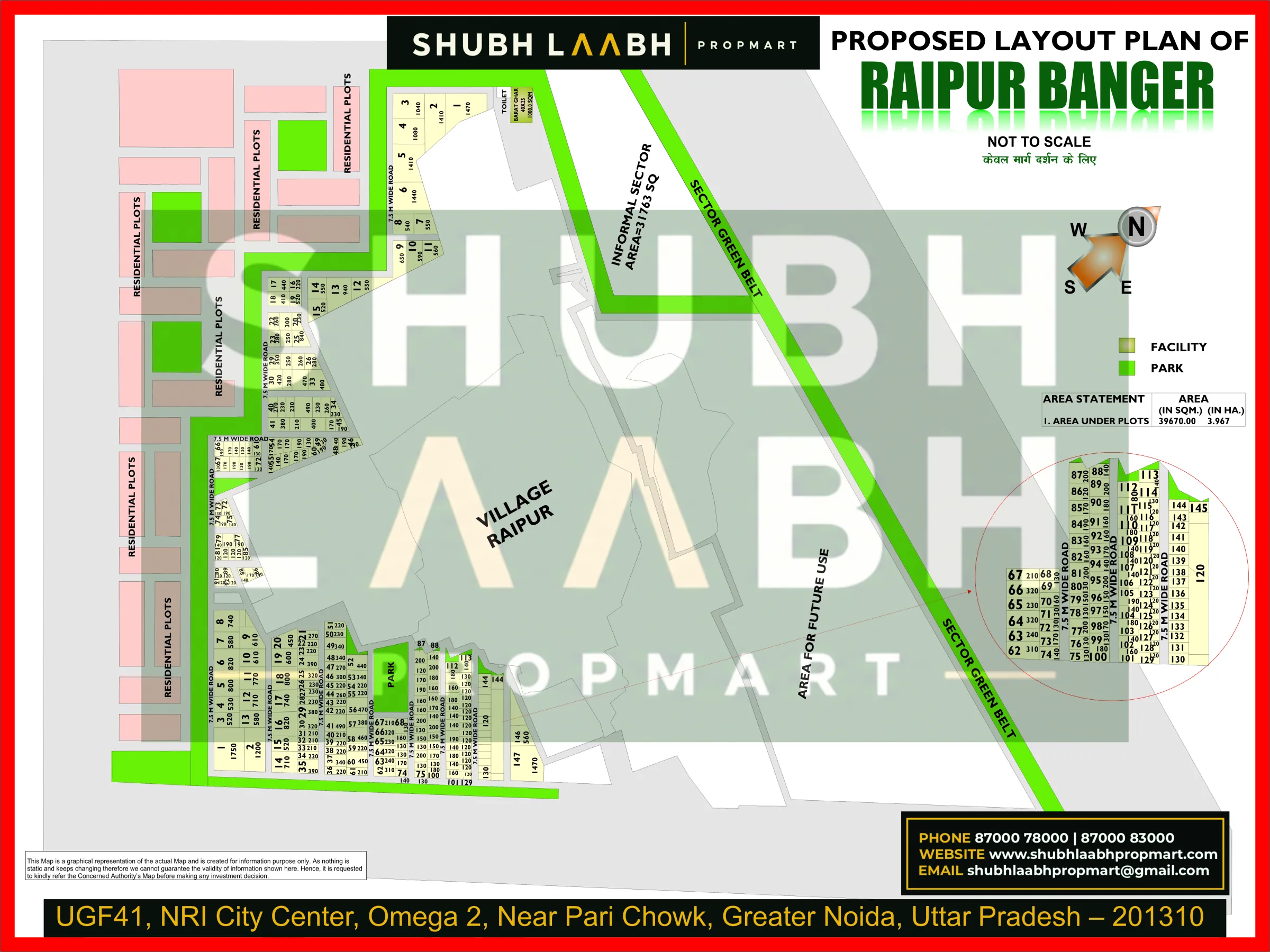 Abadi Village Raipur Banger — Greater Noida village abadi plan