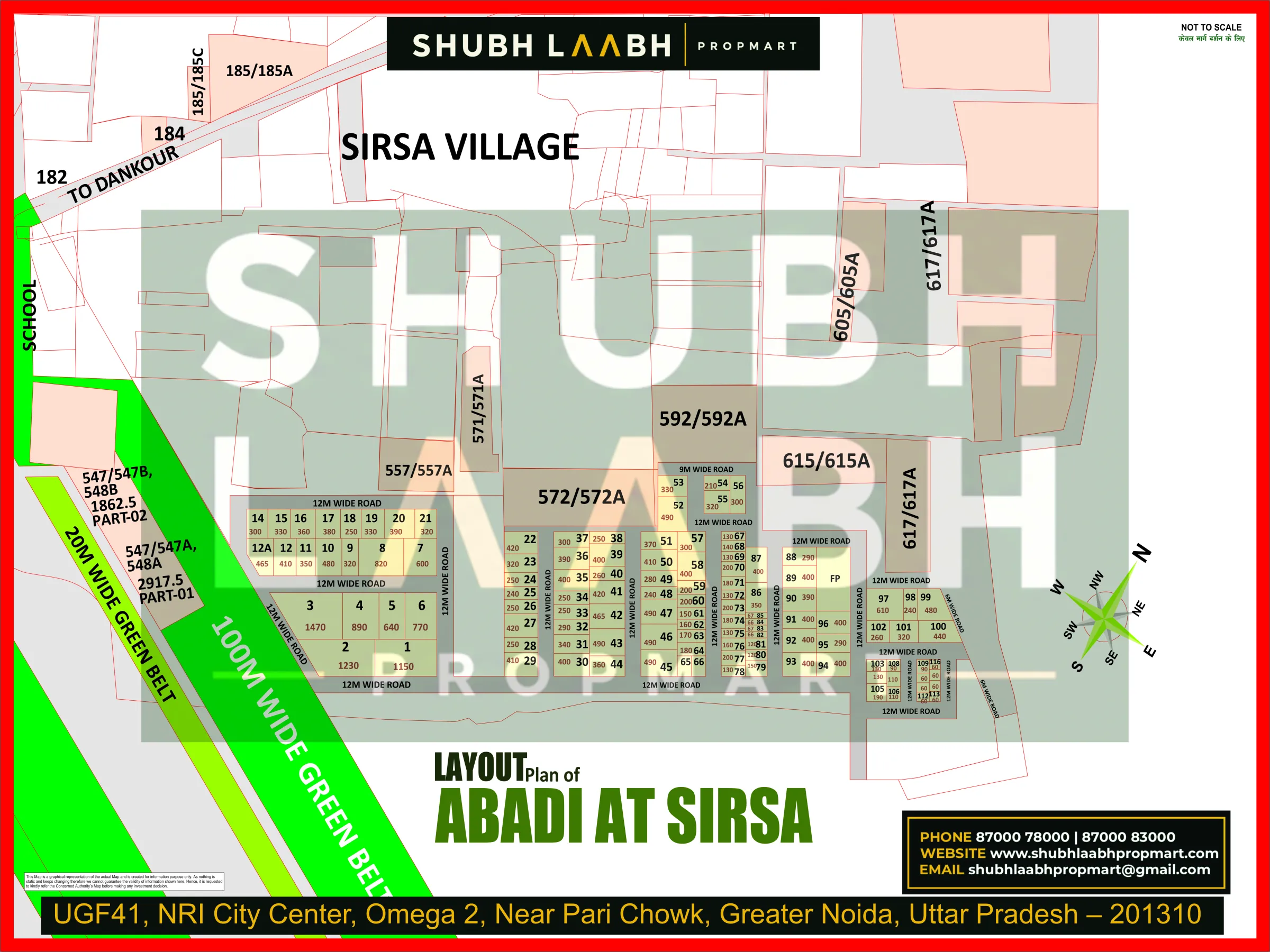 Abadi Village Sirsa — Greater Noida village abadi plan