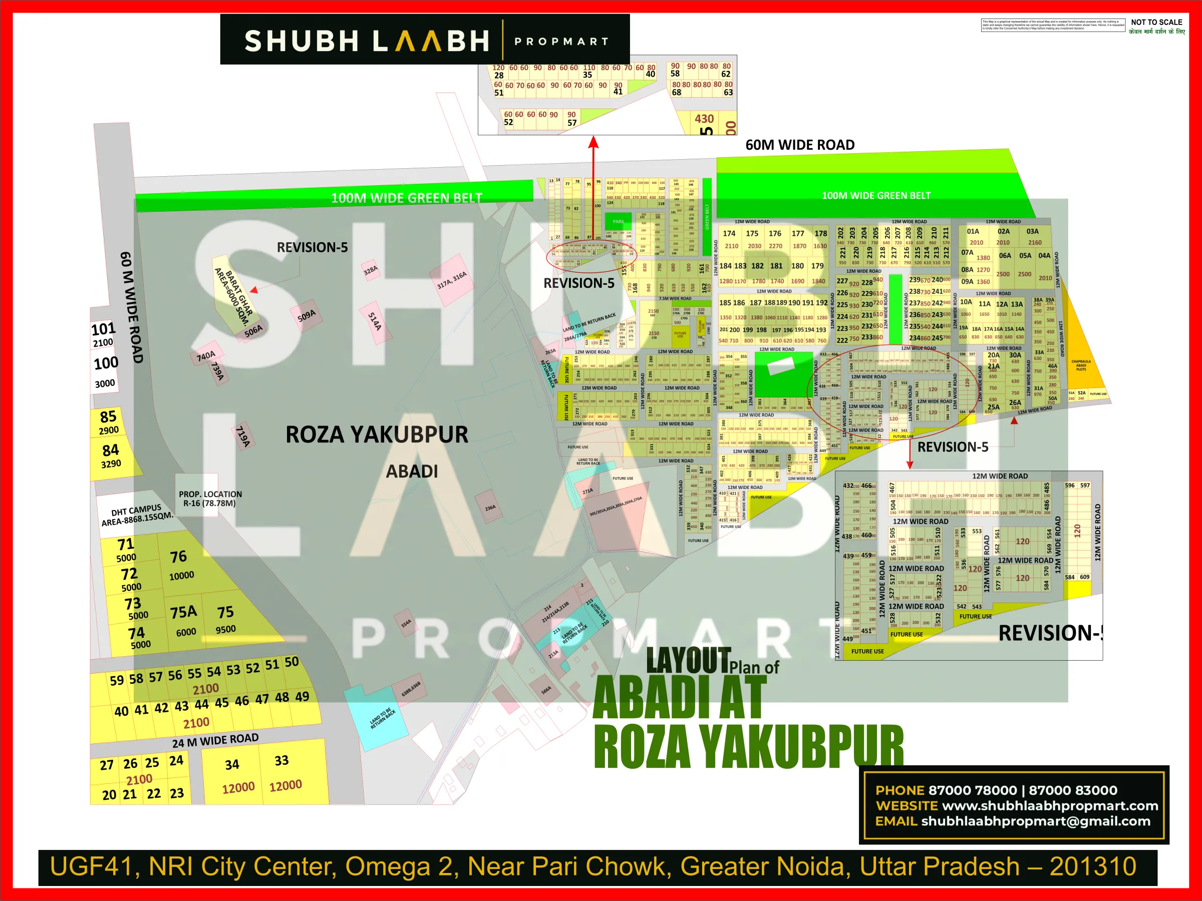Abadi Village Yakubpur — Greater Noida village abadi plan