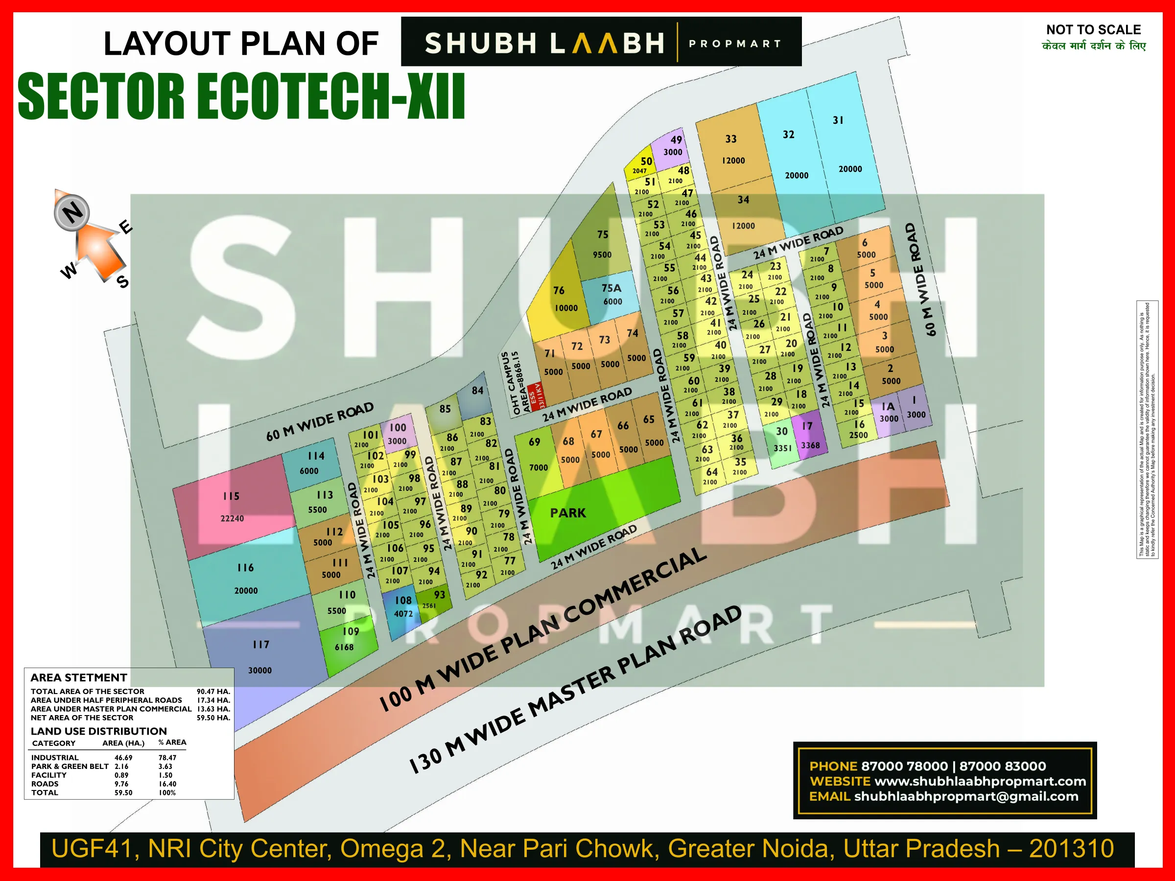 Ecotech-XII — Greater Noida sector & pocket plan