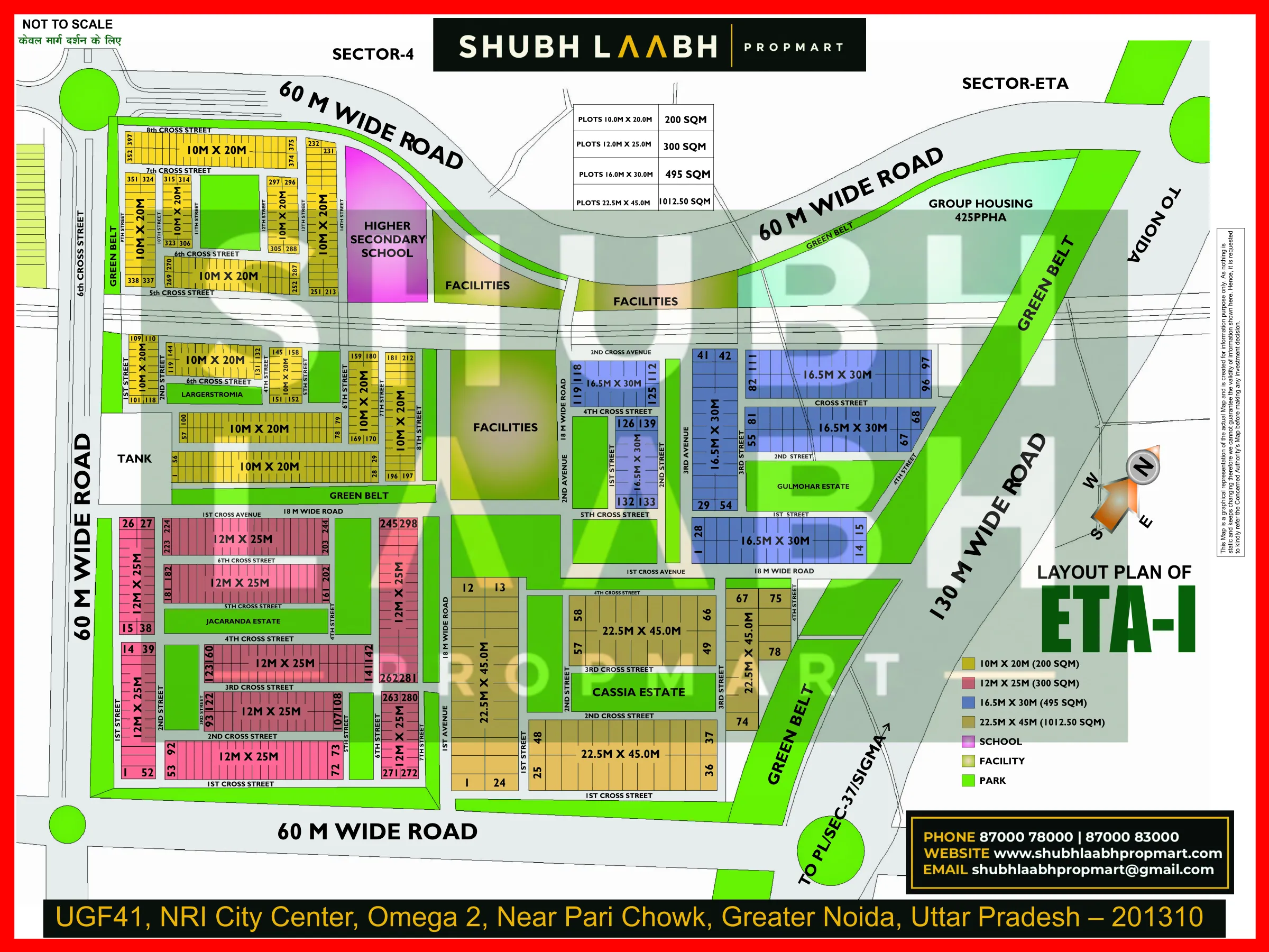 Eta-I — Greater Noida sector & pocket plan