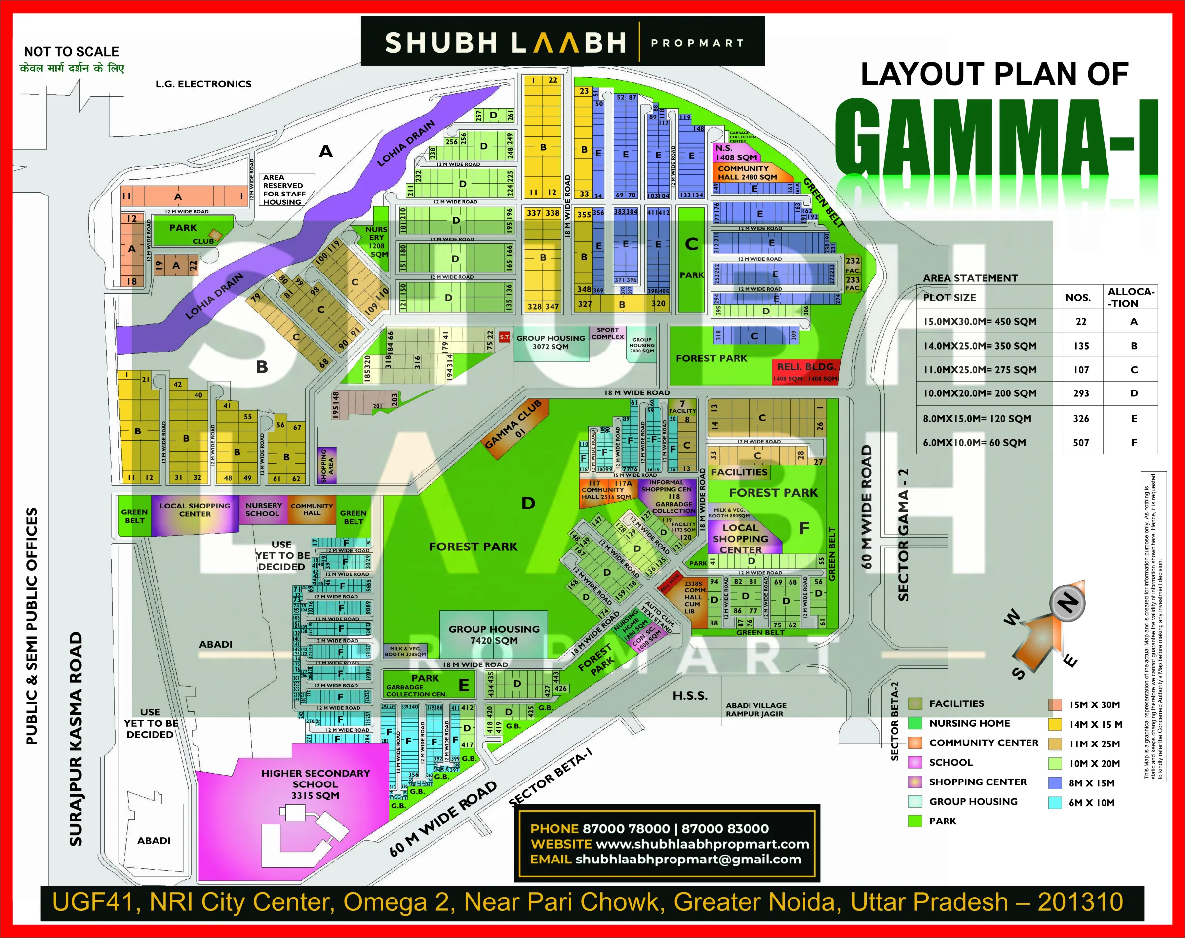 Gamma-I — Greater Noida sector & pocket plan