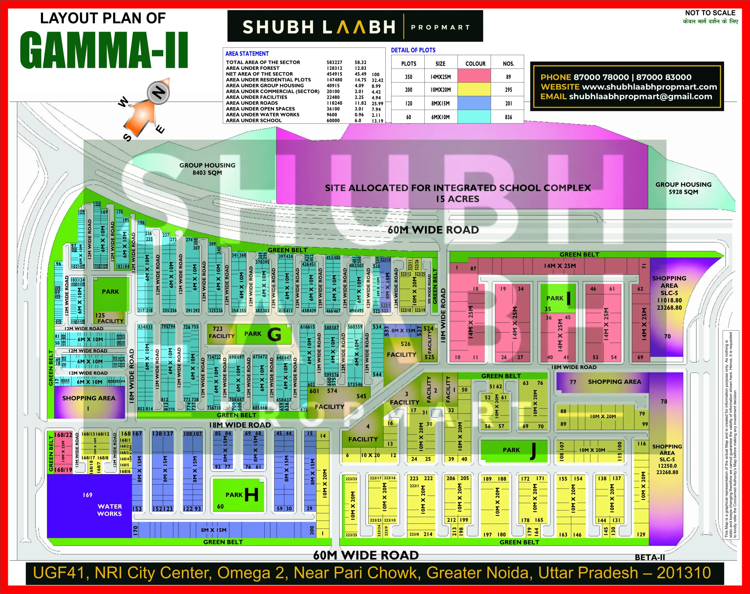 Gamma-II — Greater Noida sector & pocket plan
