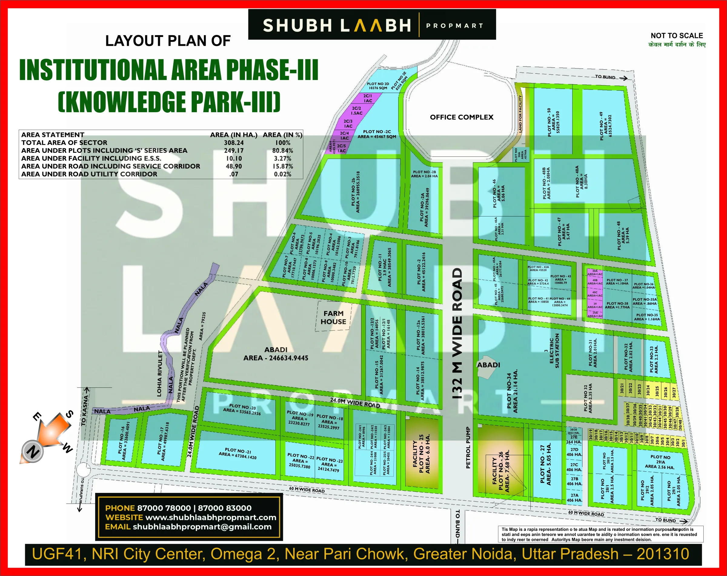 KP-III — Greater Noida sector & pocket plan