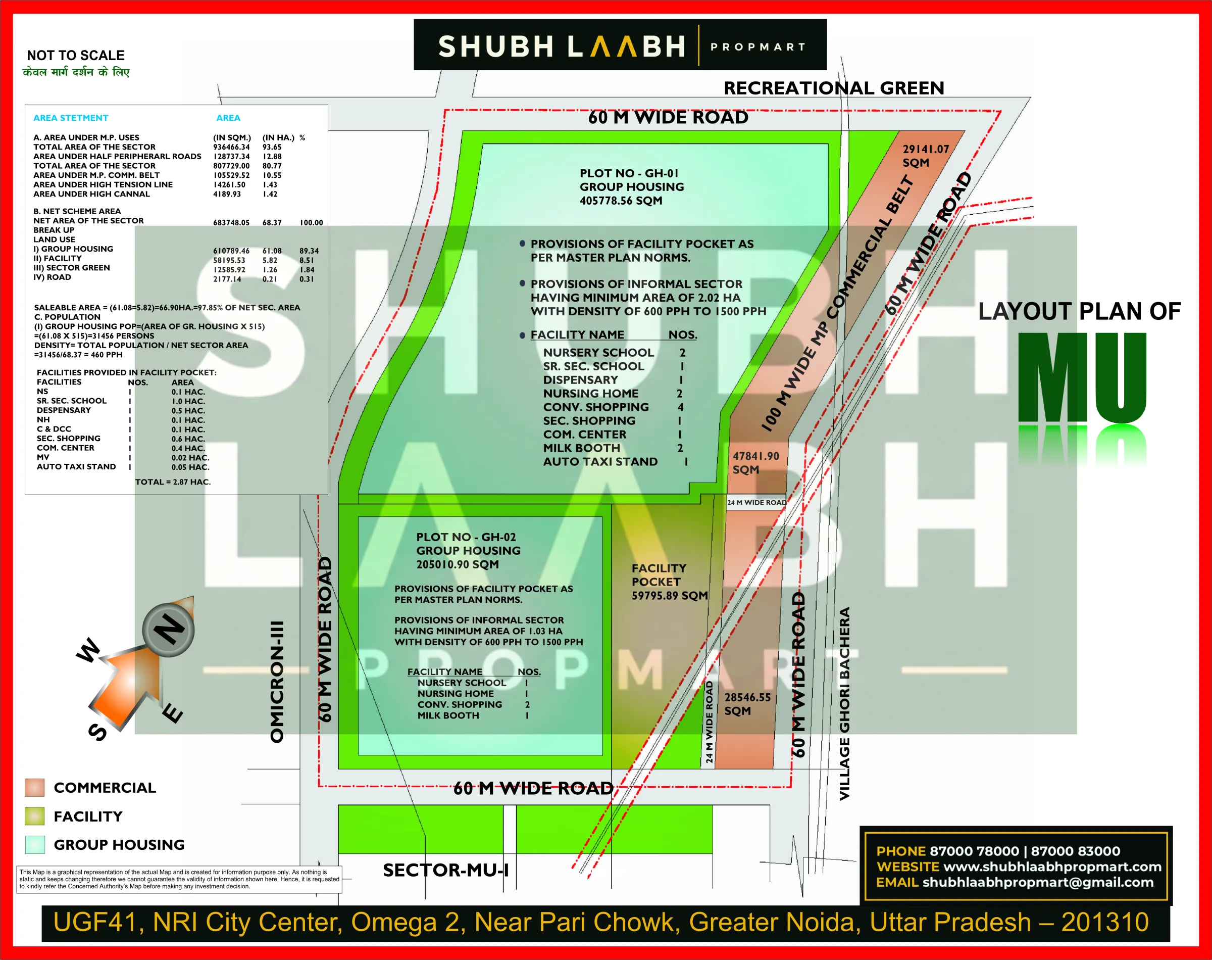 Mu — Greater Noida sector & pocket plan