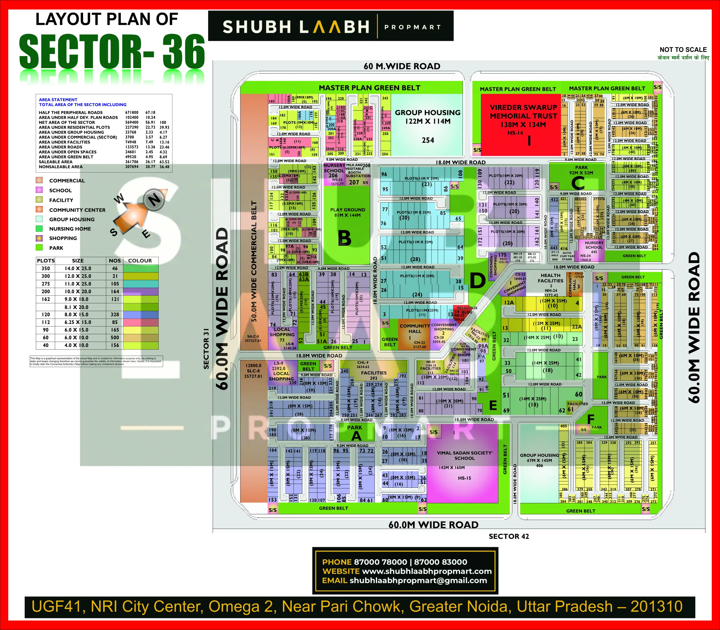 Sector-36 — Greater Noida sector & pocket plan