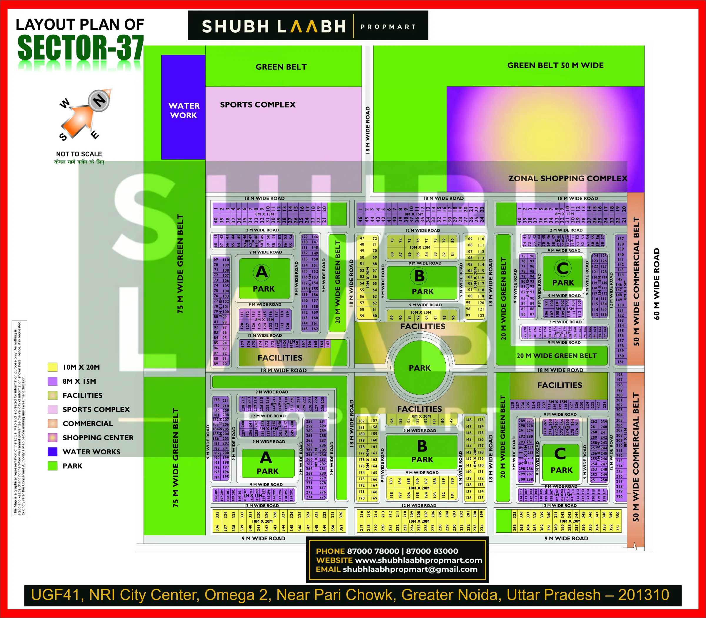 Sector-37 — Greater Noida sector & pocket plan