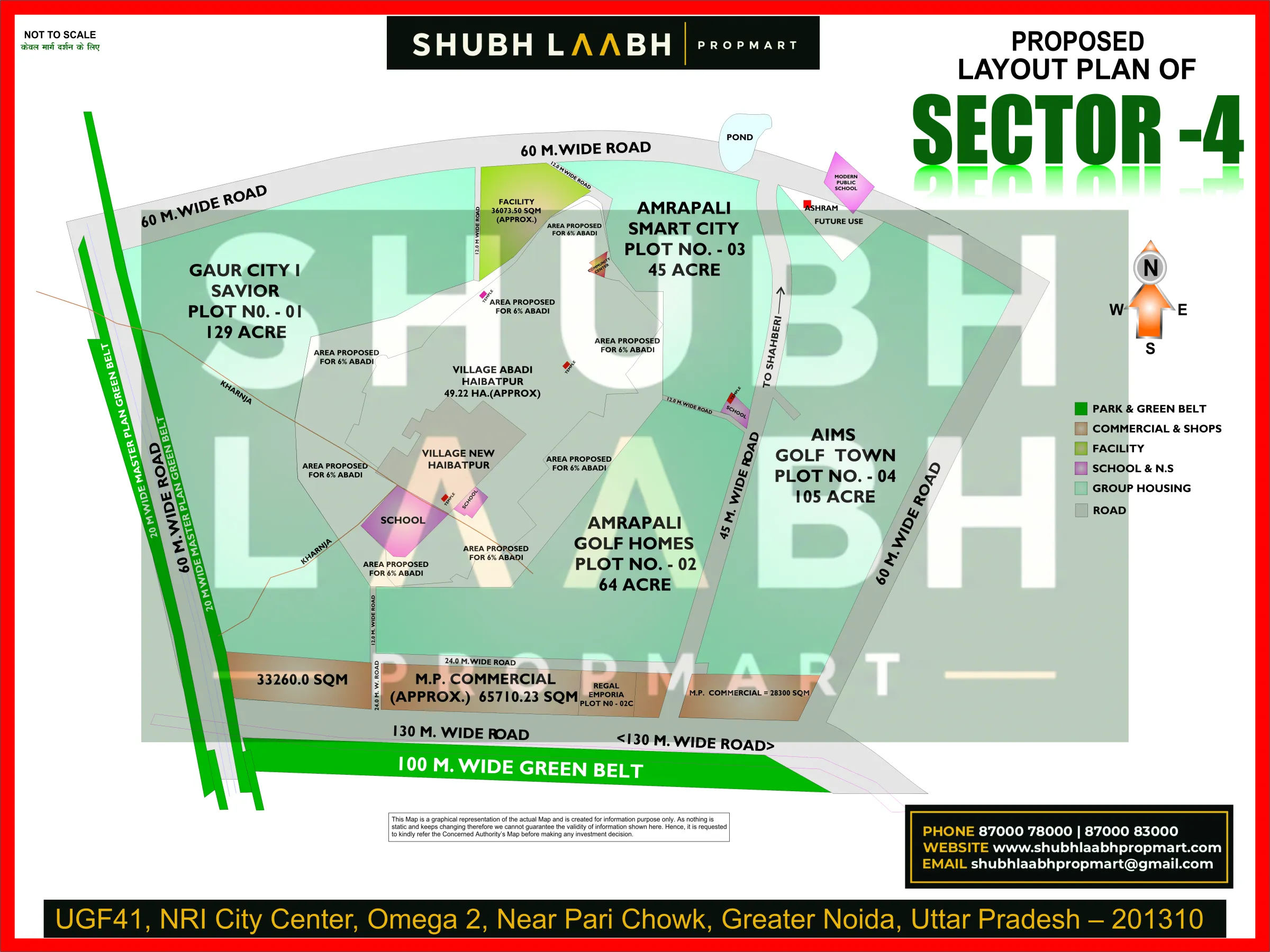 Sector-4 — Greater Noida sector & pocket plan
