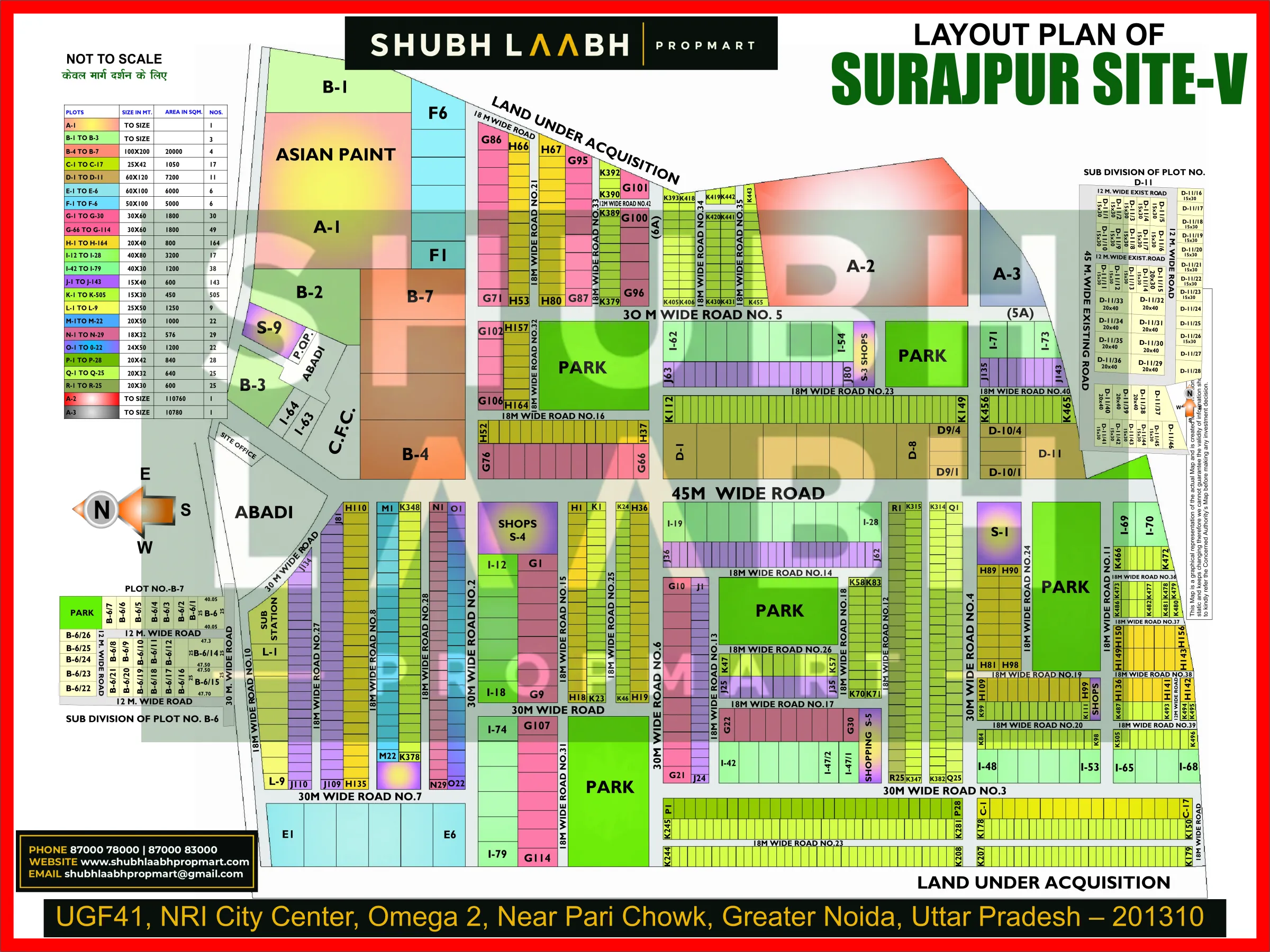 Surajpur Site-V — Greater Noida sector & pocket plan