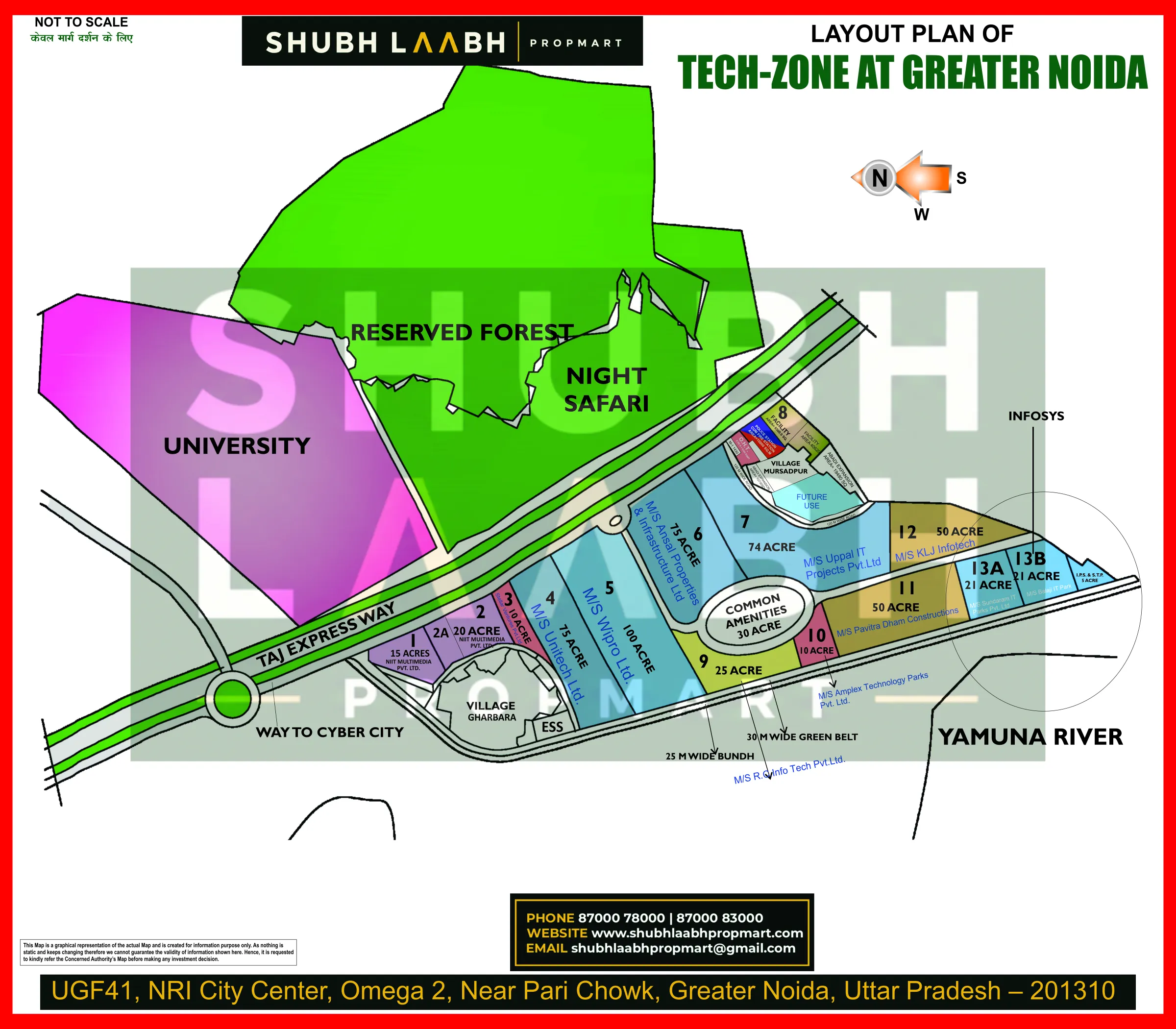 Tech Zone — Greater Noida sector & pocket plan