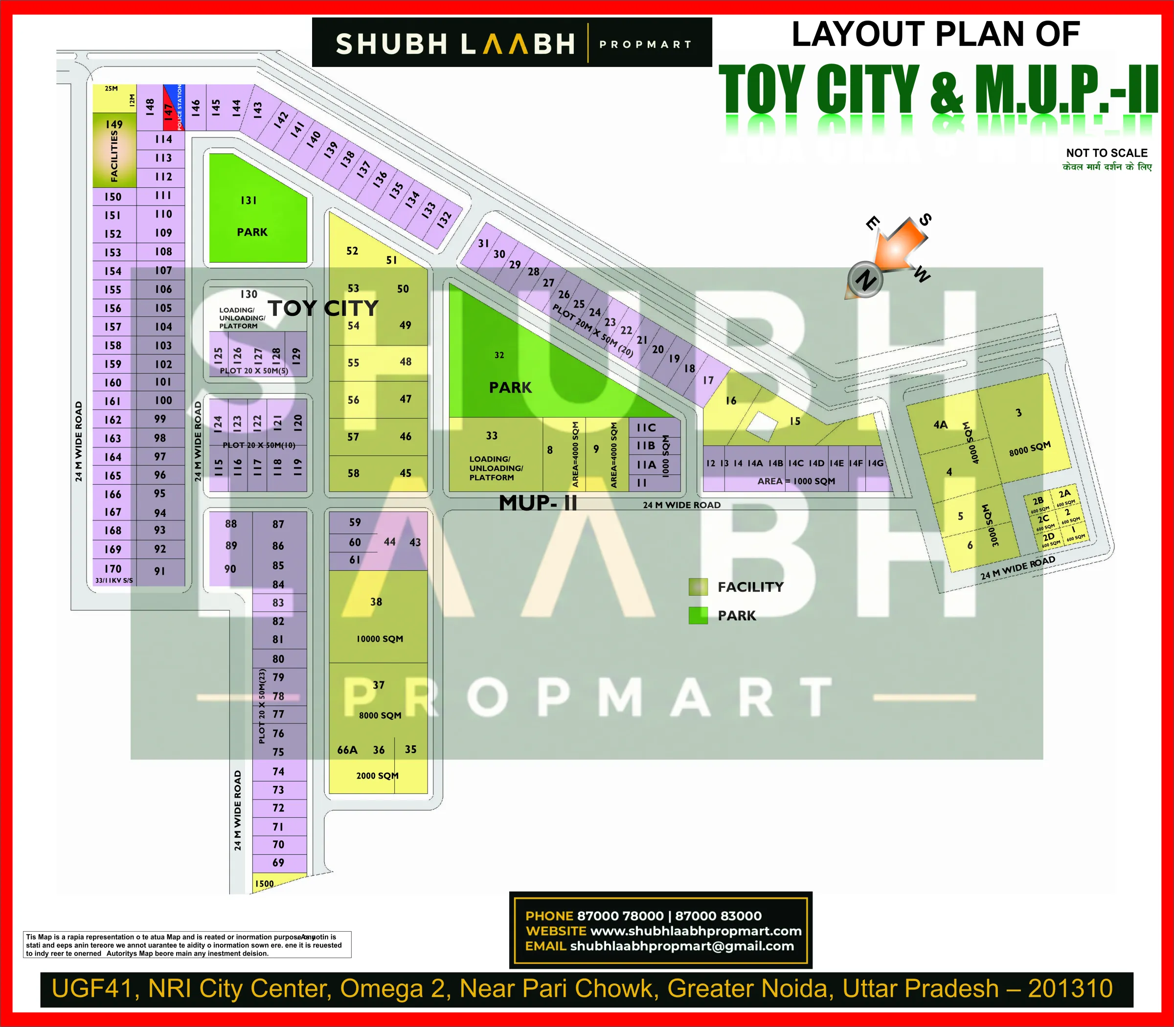 Toy City & MUP-II — Greater Noida sector & pocket plan