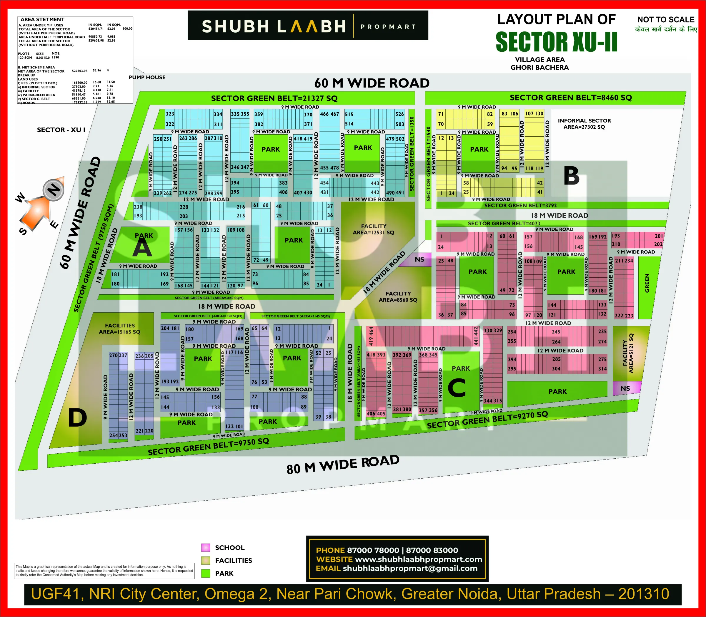 Xu-II — Greater Noida sector & pocket plan