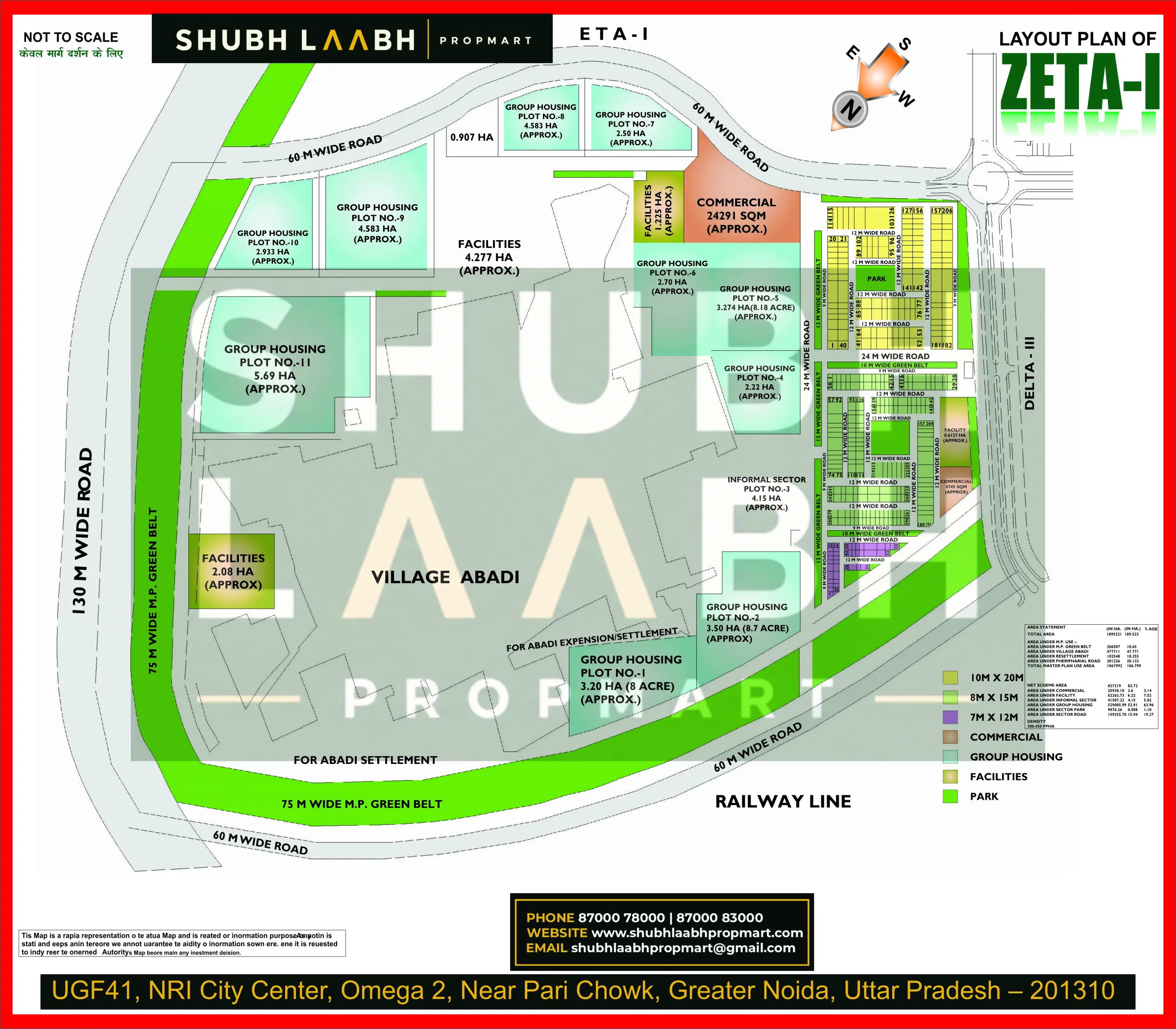 Zeta-I — Greater Noida sector & pocket plan