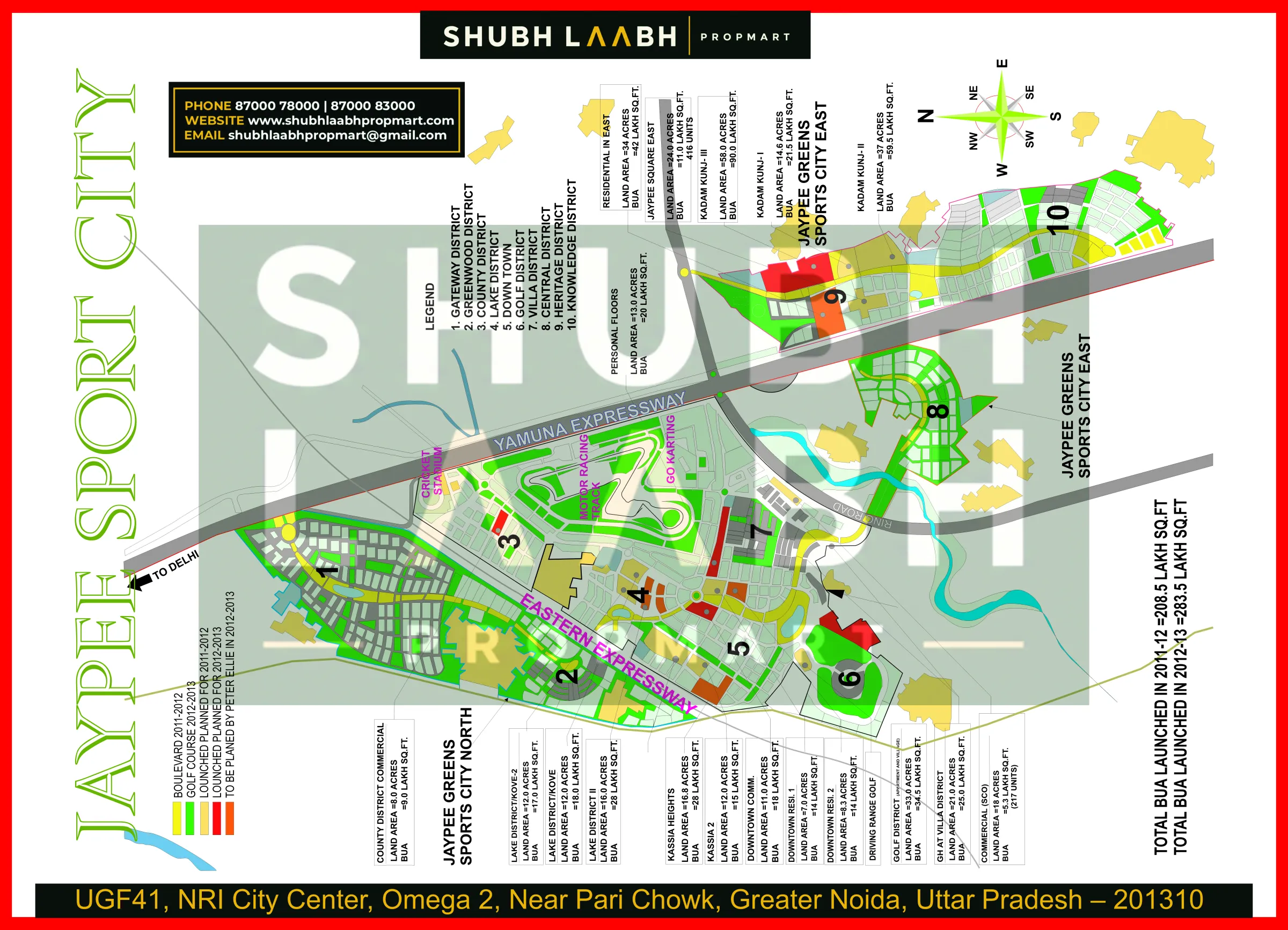 Master Plan Jaypee Sports City — Yamuna Expressway master plan