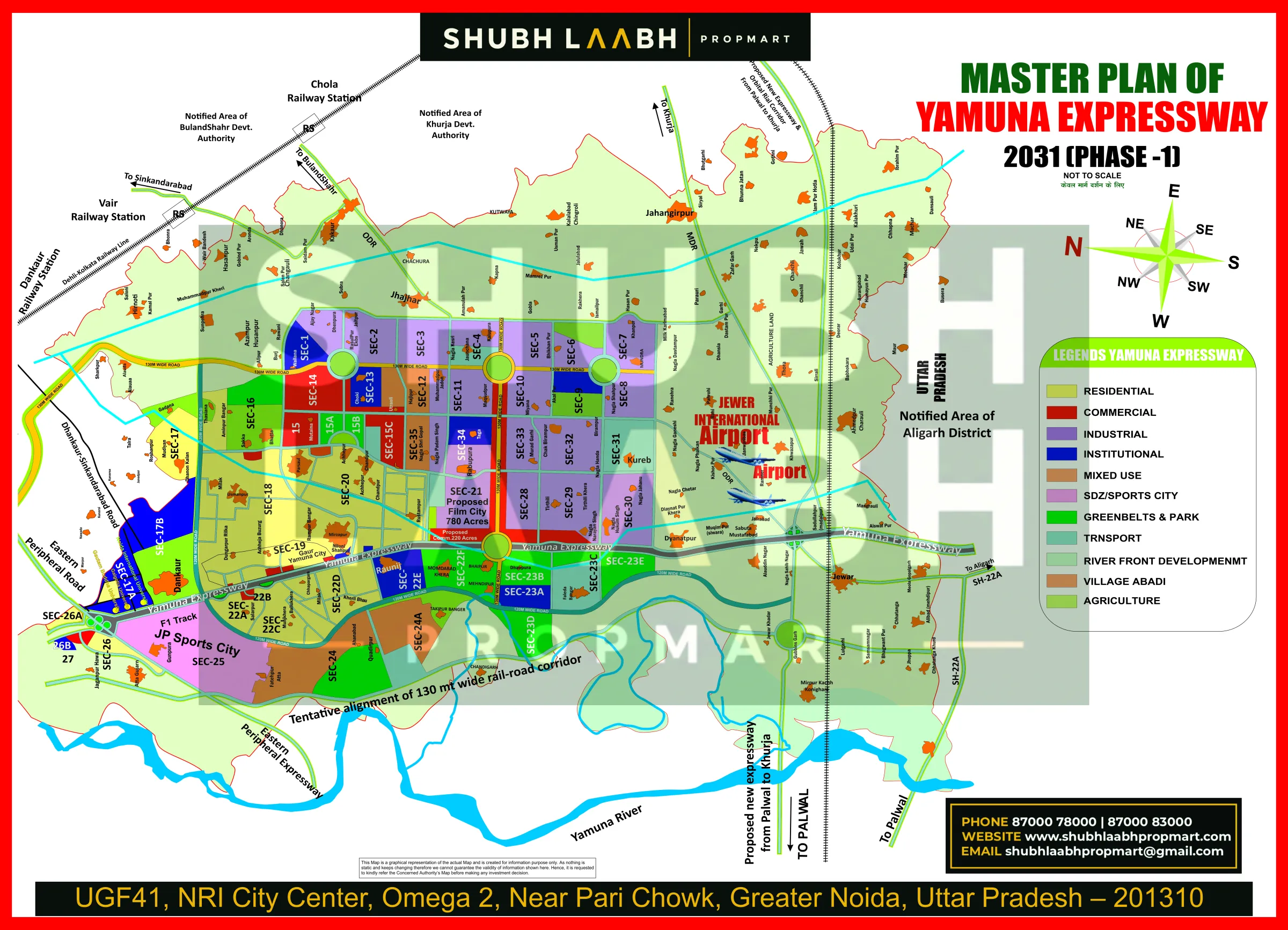 Master Plan Yamuna-2031 — Yamuna Expressway master plan