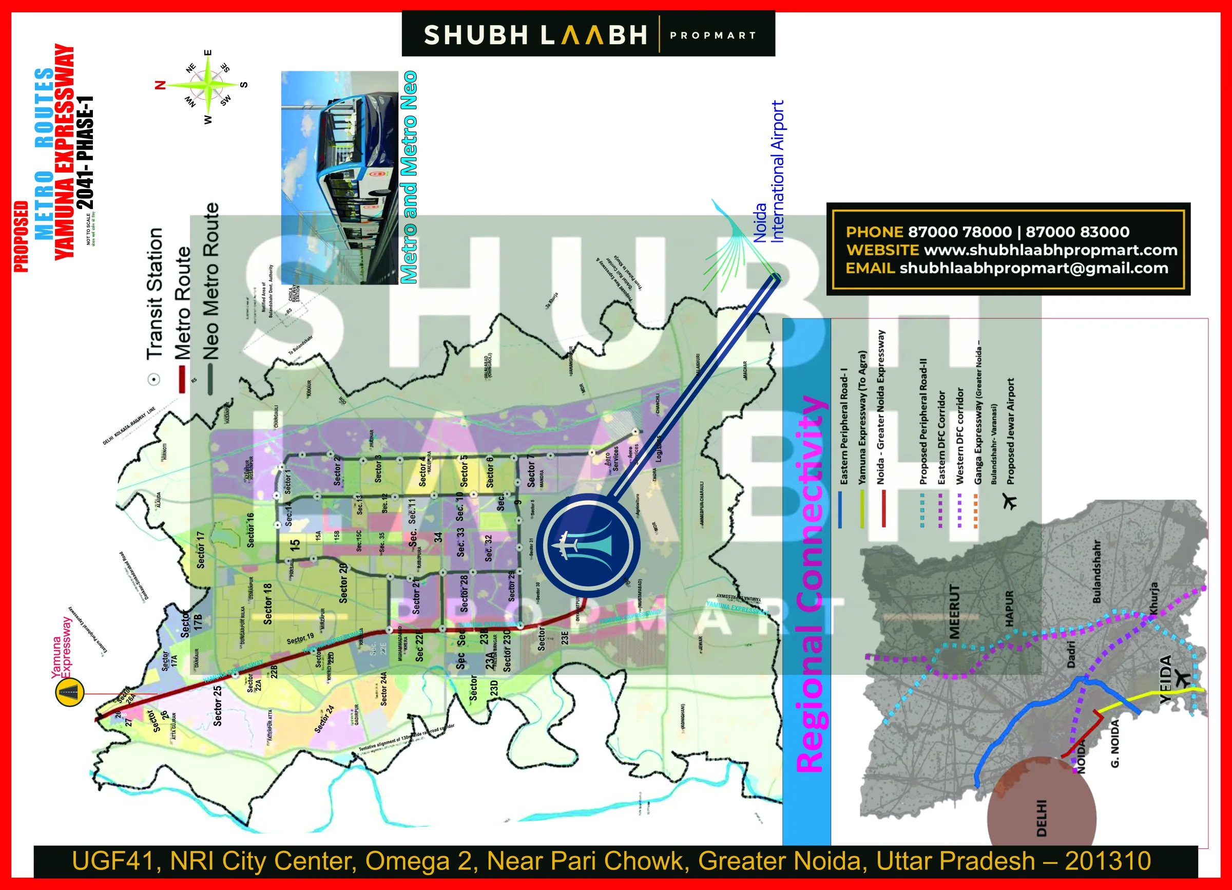 Master Plan Yamuna-2041 Metro Plan — Yamuna Expressway master plan