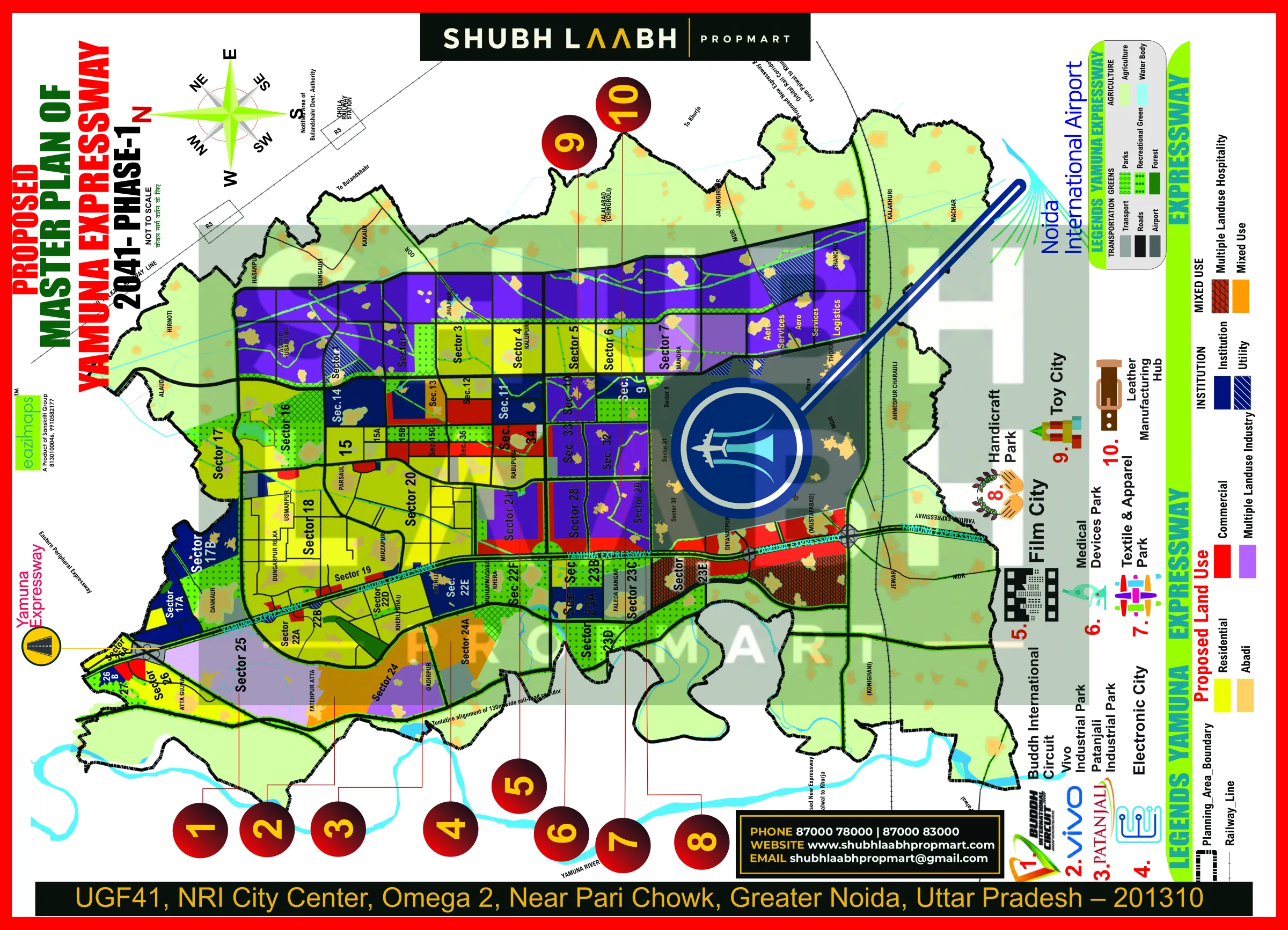 Master Plan Yamuna-2041 Old — Yamuna Expressway master plan