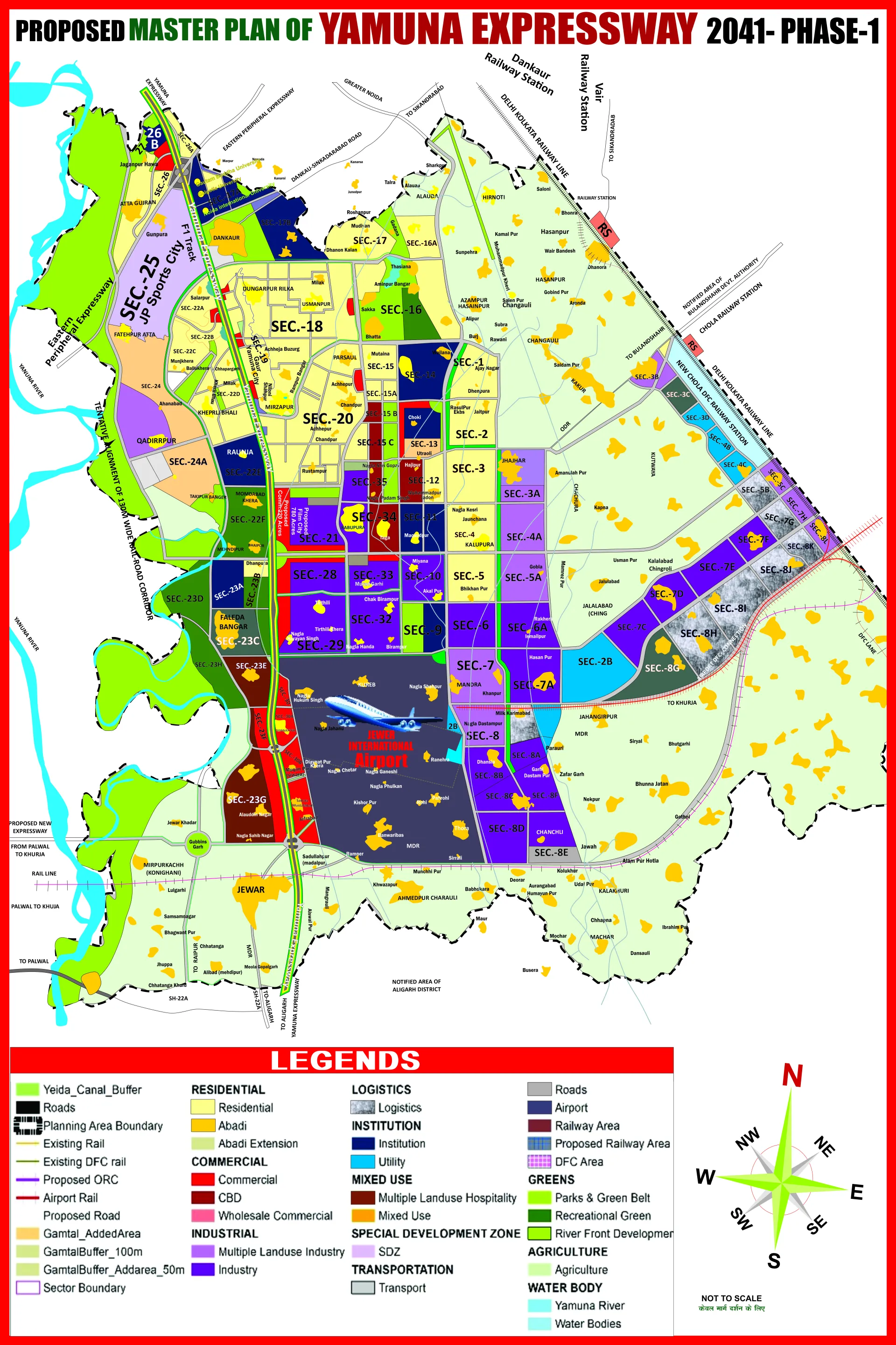 Master Plan Yamuna-2041 — Yamuna Expressway master plan