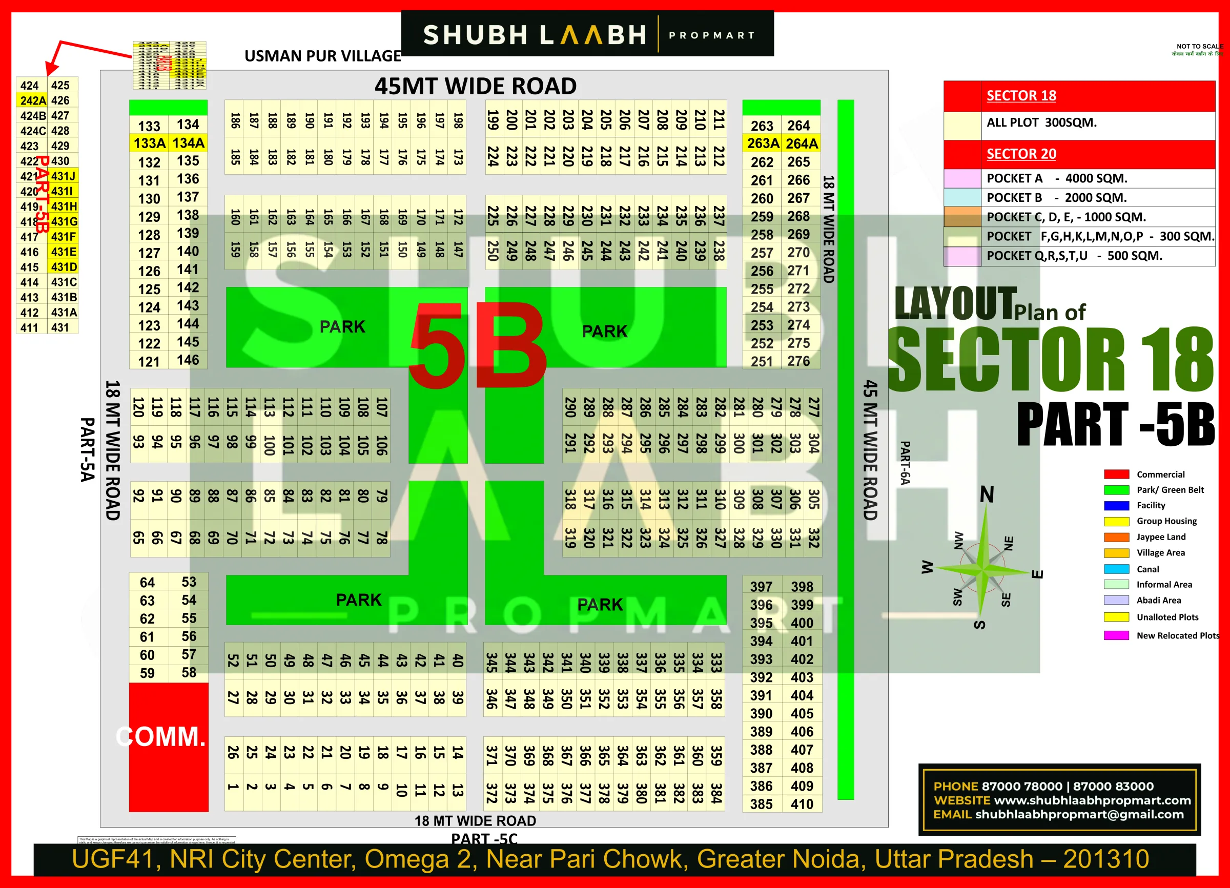 Sector-18 Pocket-5B — Yamuna Expressway sector & pocket plan