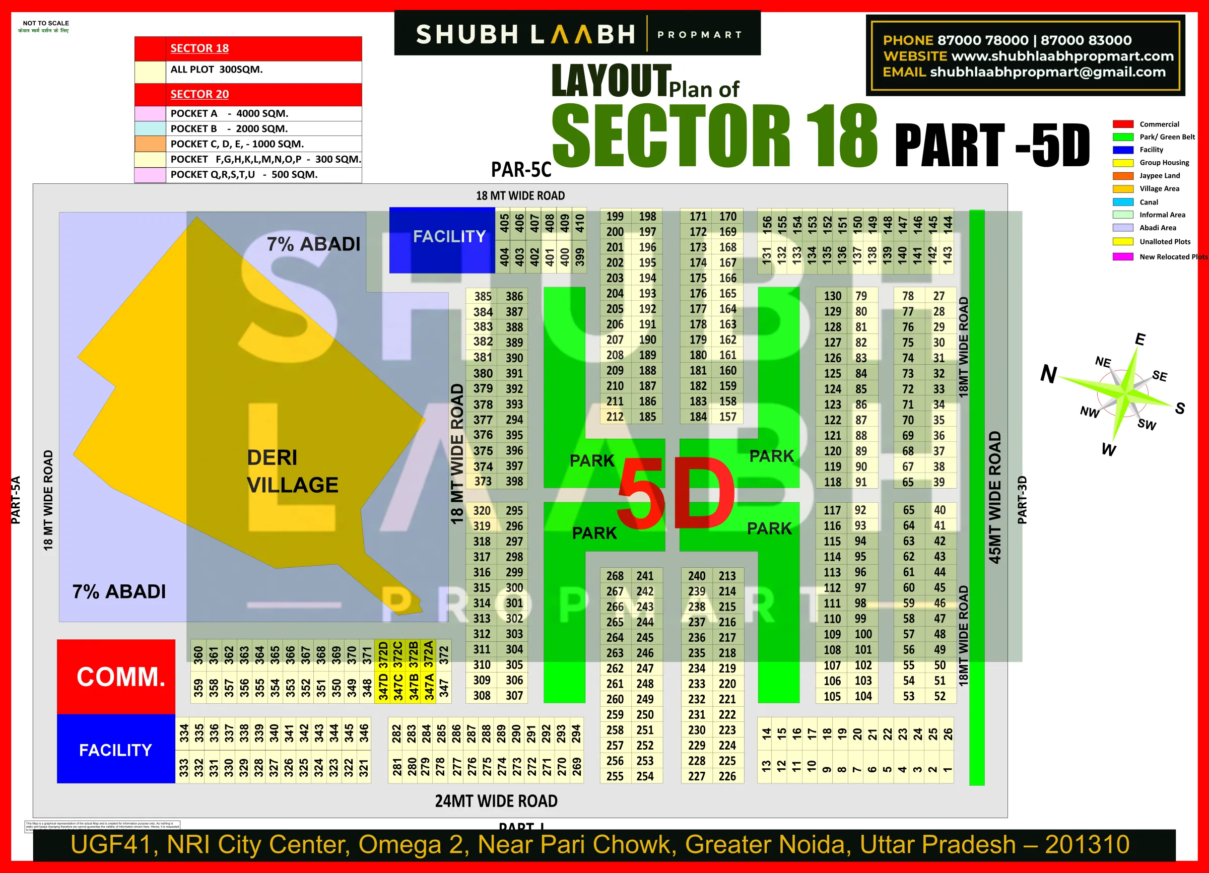 Sector-18 Pocket-5D — Yamuna Expressway sector & pocket plan