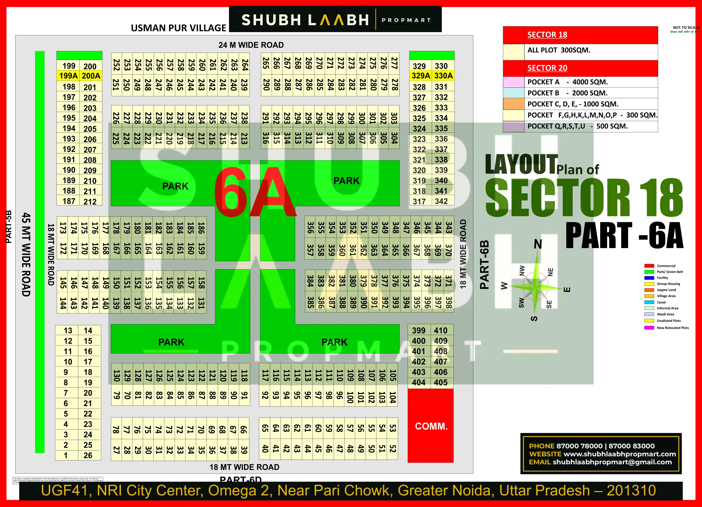 Sector-18 Pocket-6A — Yamuna Expressway sector & pocket plan
