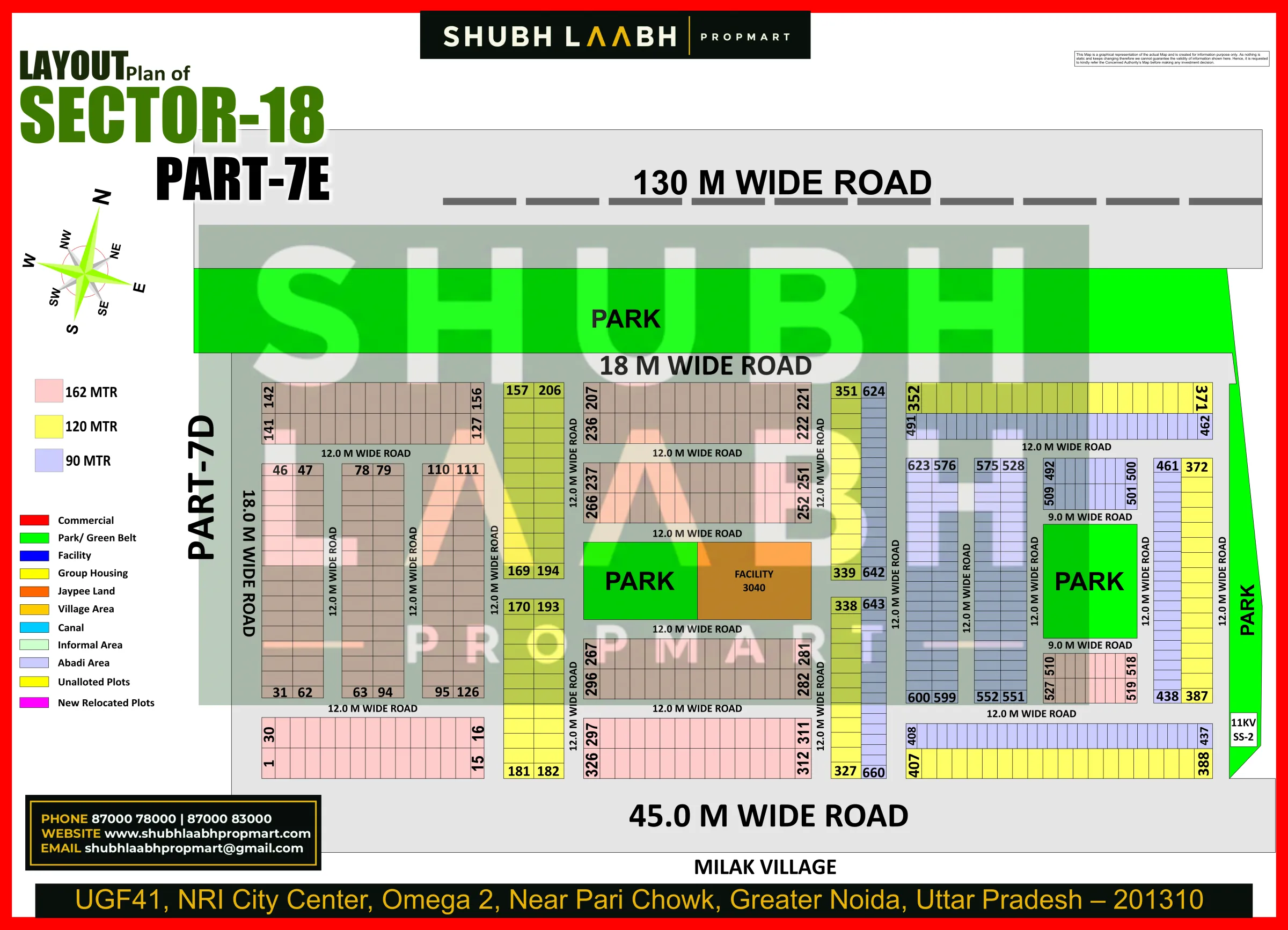 Sector-18 Pocket-7E — Yamuna Expressway sector & pocket plan