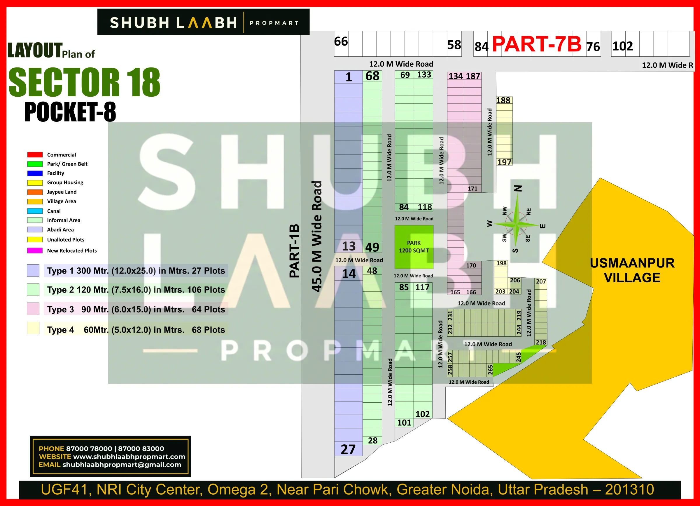 Sector-18 Pocket-8 — Yamuna Expressway sector & pocket plan