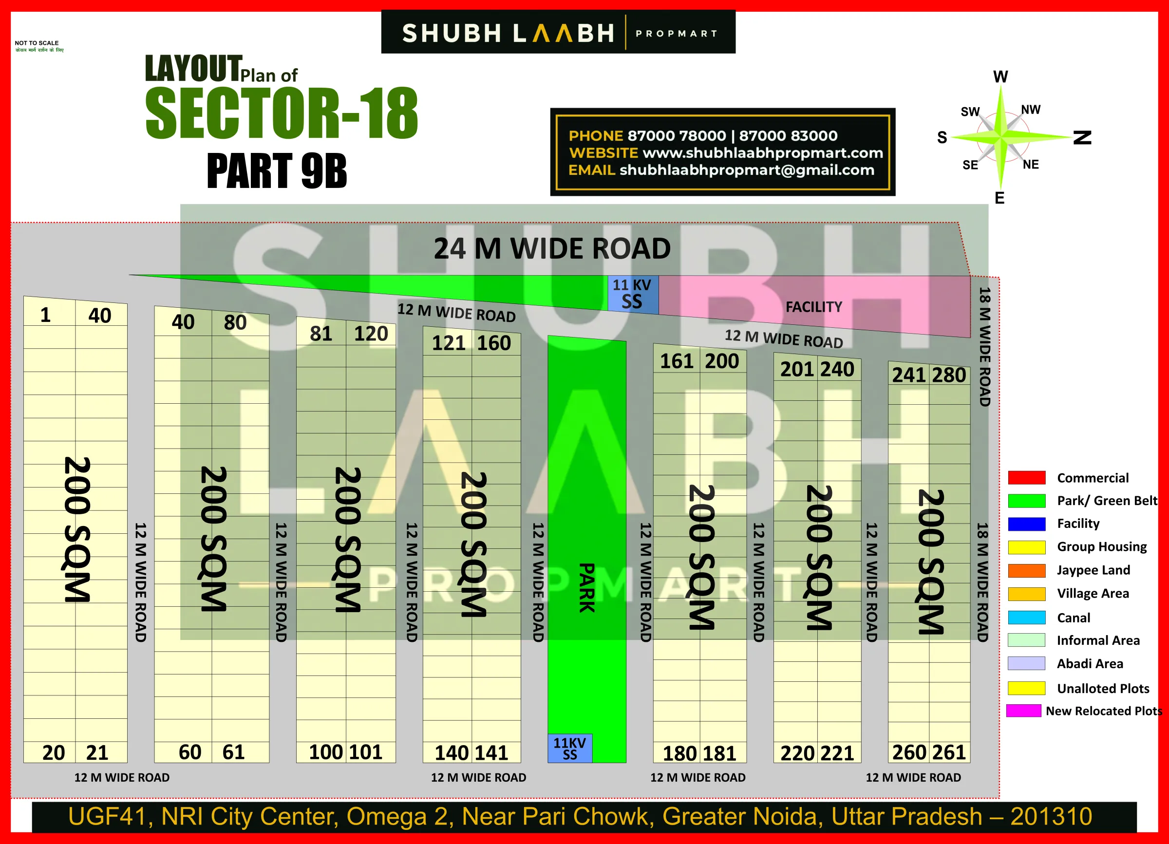 Sector-18 Pocket-9B — Yamuna Expressway sector & pocket plan