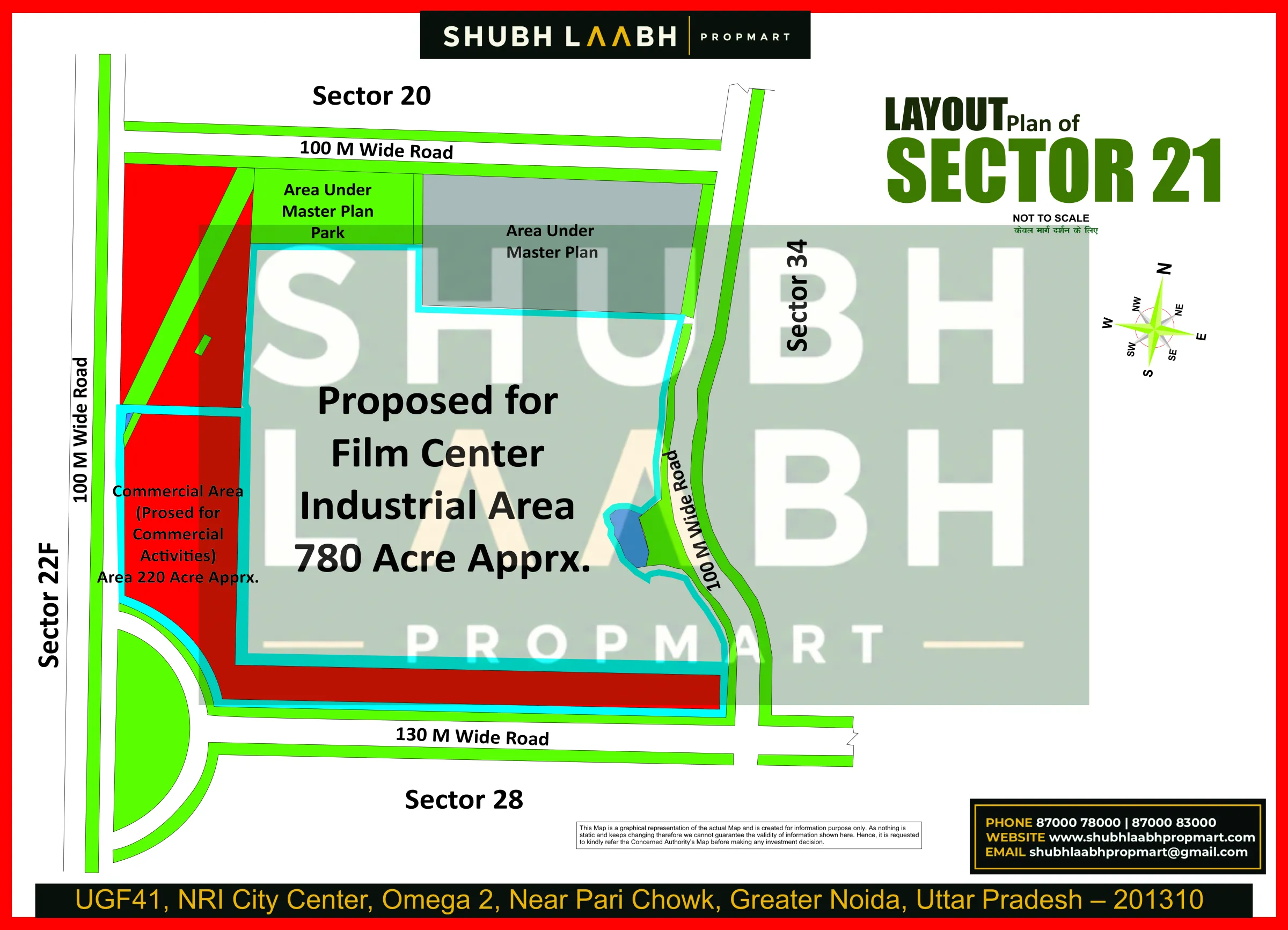 Sector-21 — Yamuna Expressway sector & pocket plan