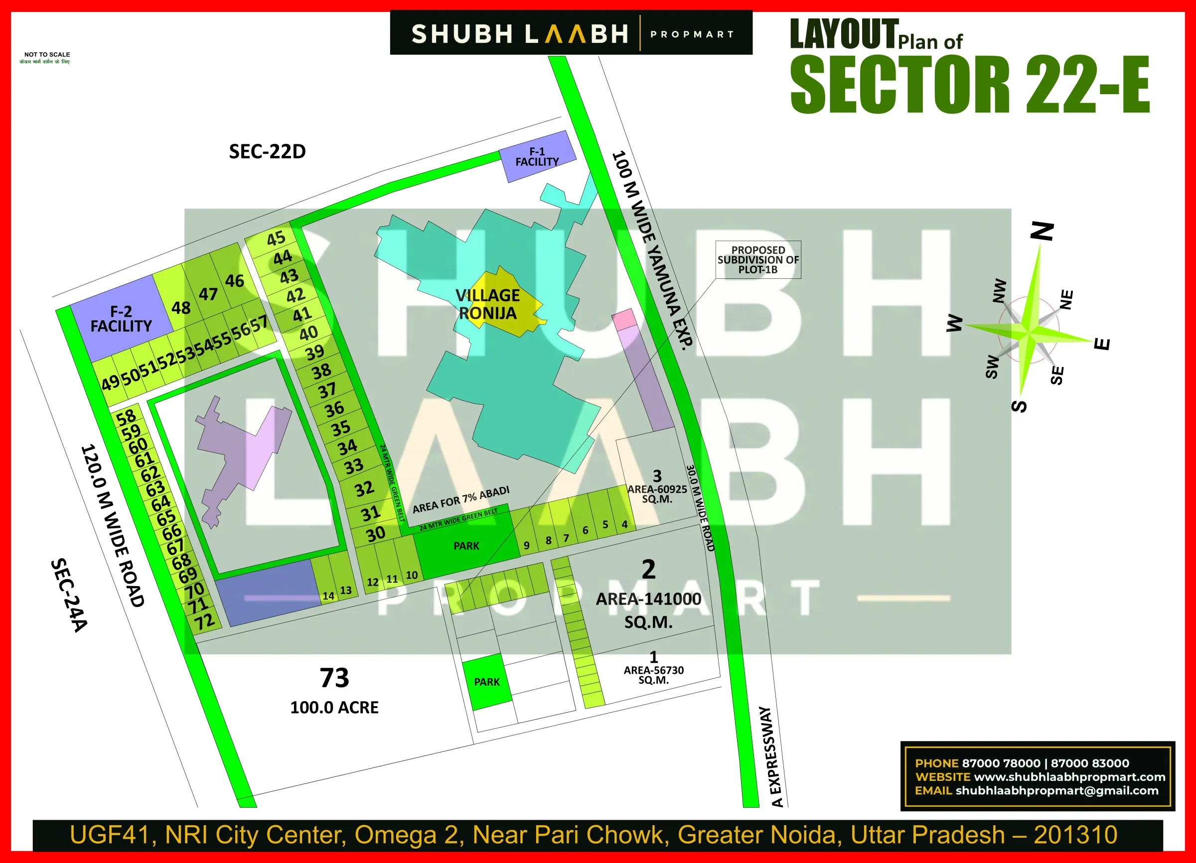 Sector-22E — Yamuna Expressway sector & pocket plan