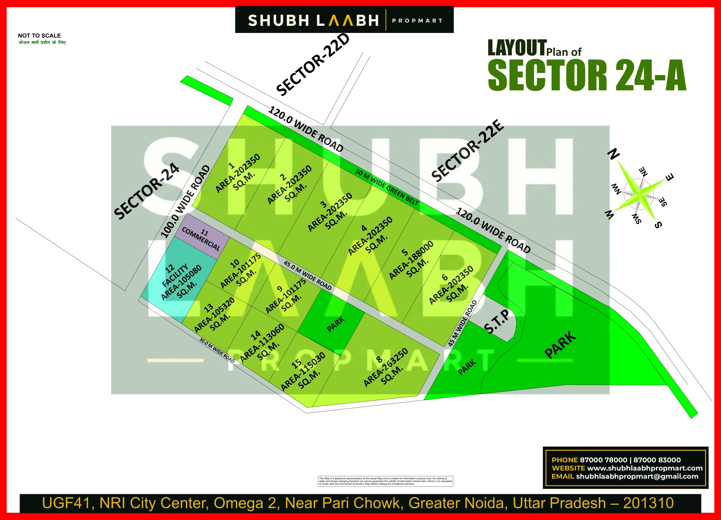 Sector-24A — Yamuna Expressway sector & pocket plan